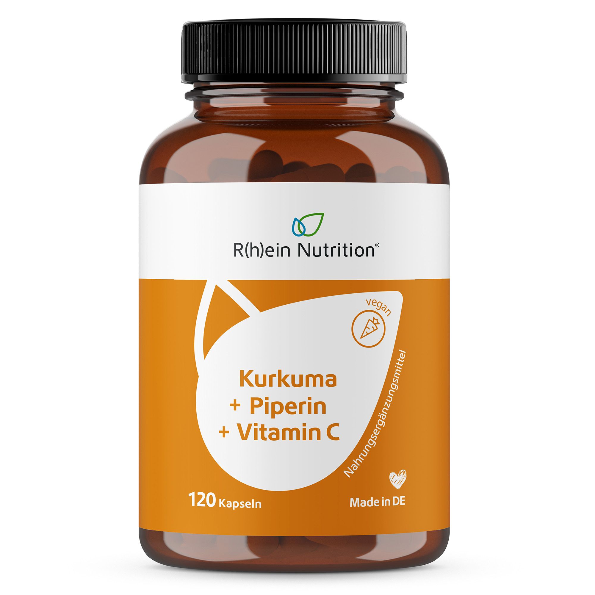 Kurkuma 95% Curcumin+Piperin+Vitamin C vegan Kaps. 120 St Kapseln