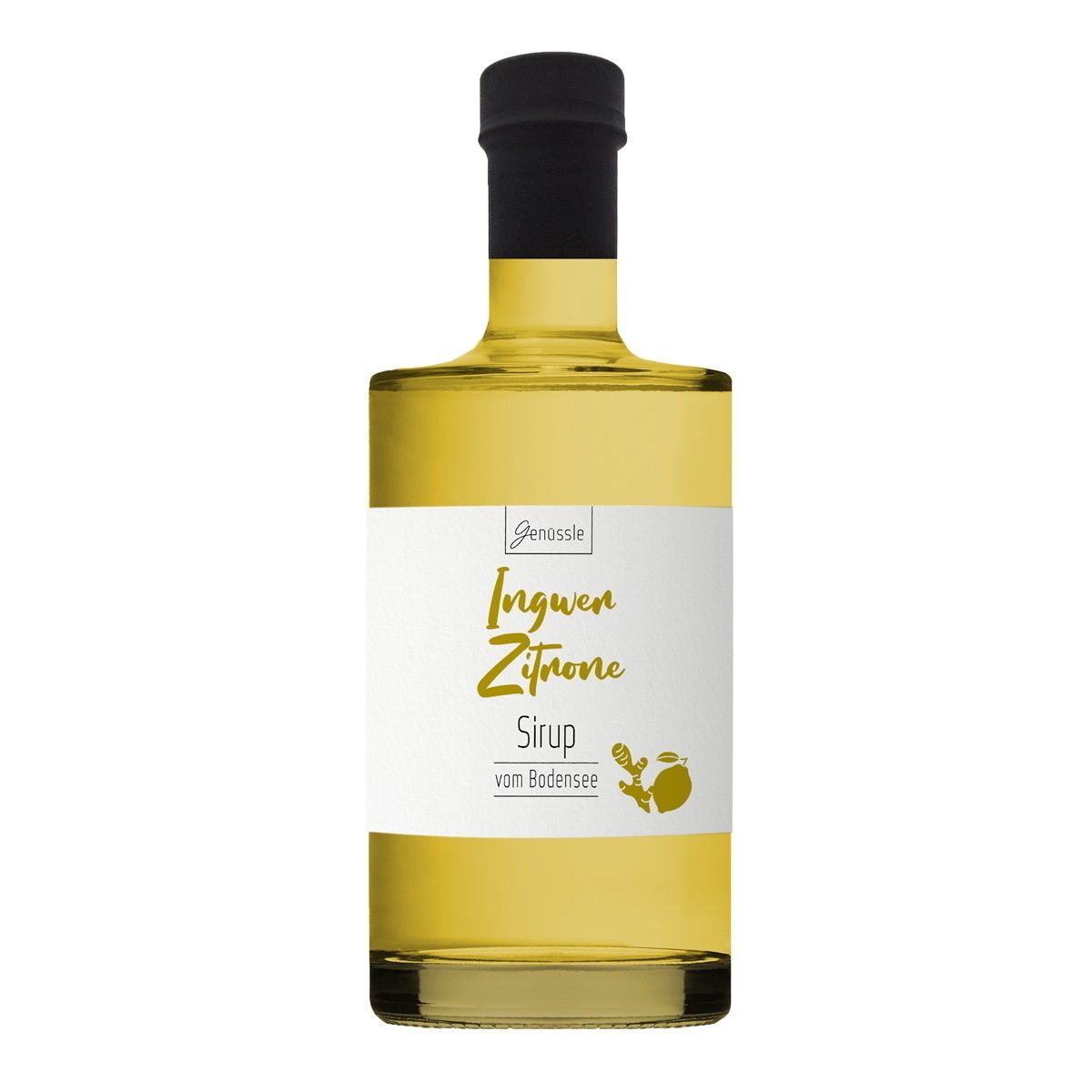 Genüssle Ingwer-Zitronen Sirup 700 ml