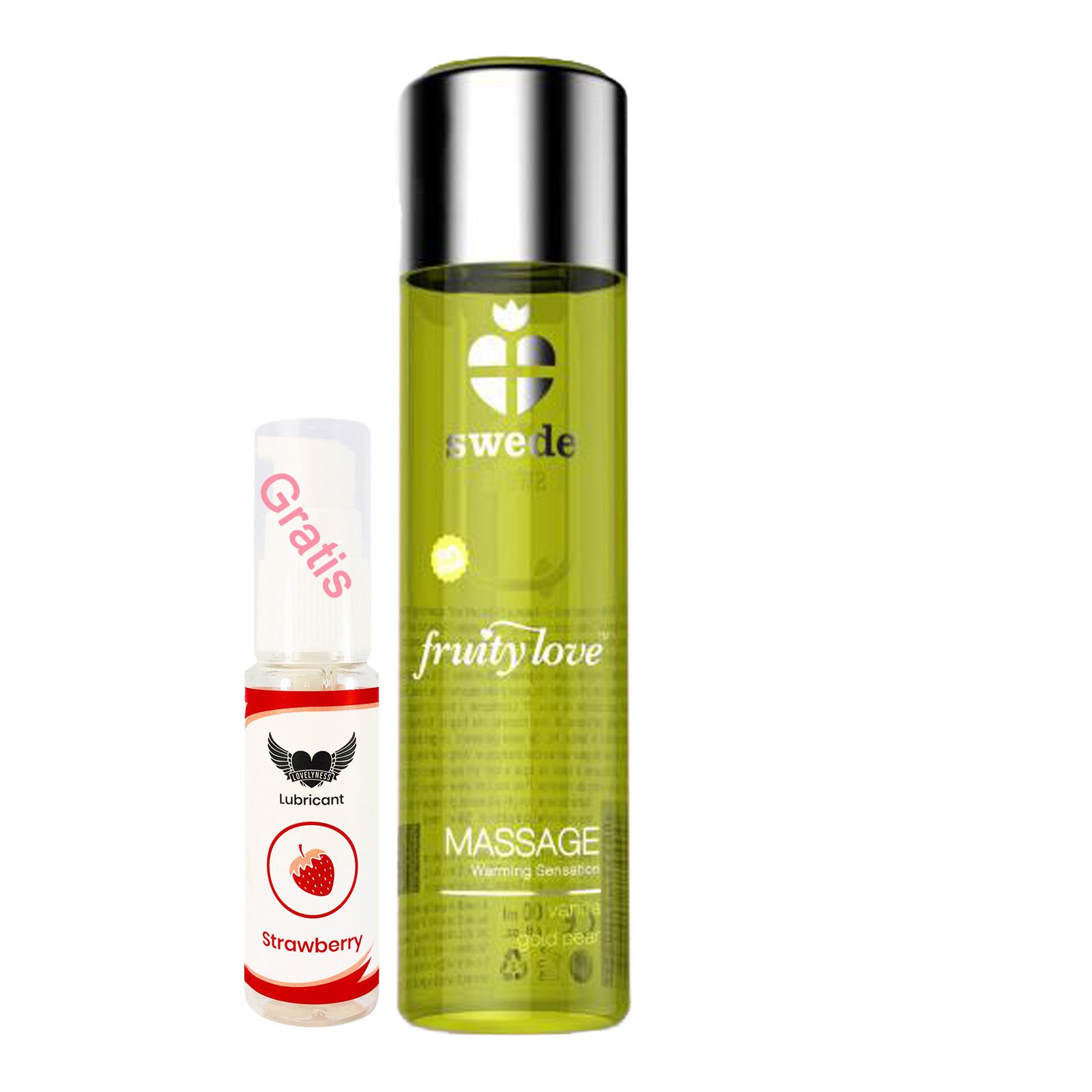 Swede - Massageöl mit Aroma Geschmack Duft Vanille Birne