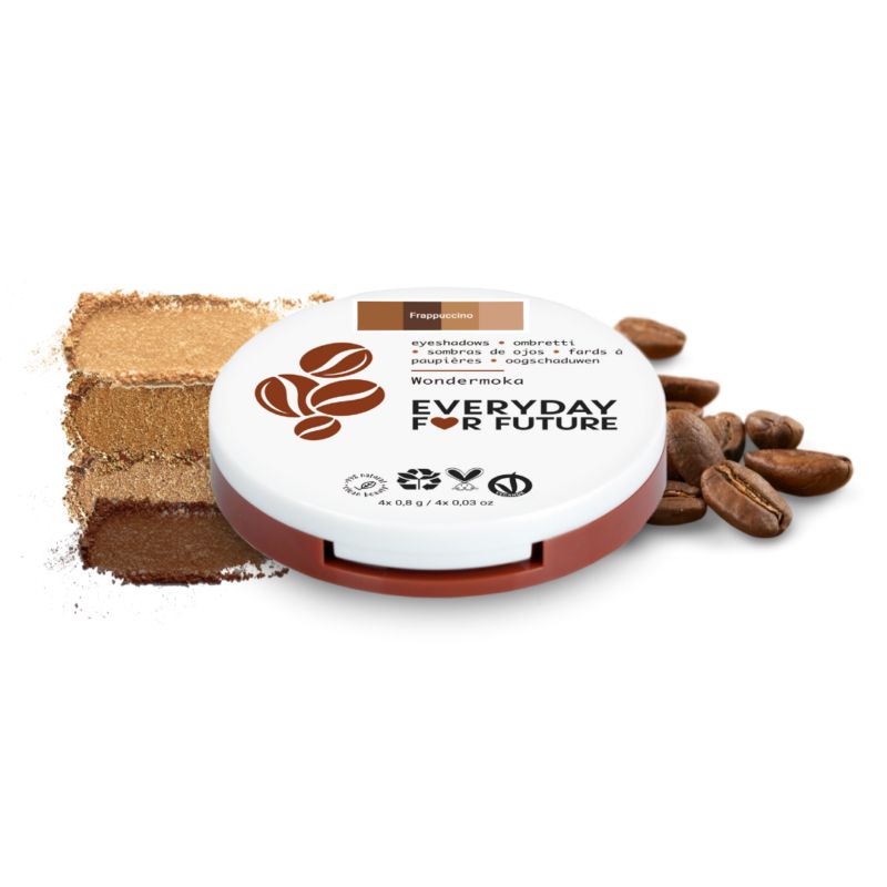 Everyday For Future - Quad Ombretti con Olio di Caffè - Frappuccino