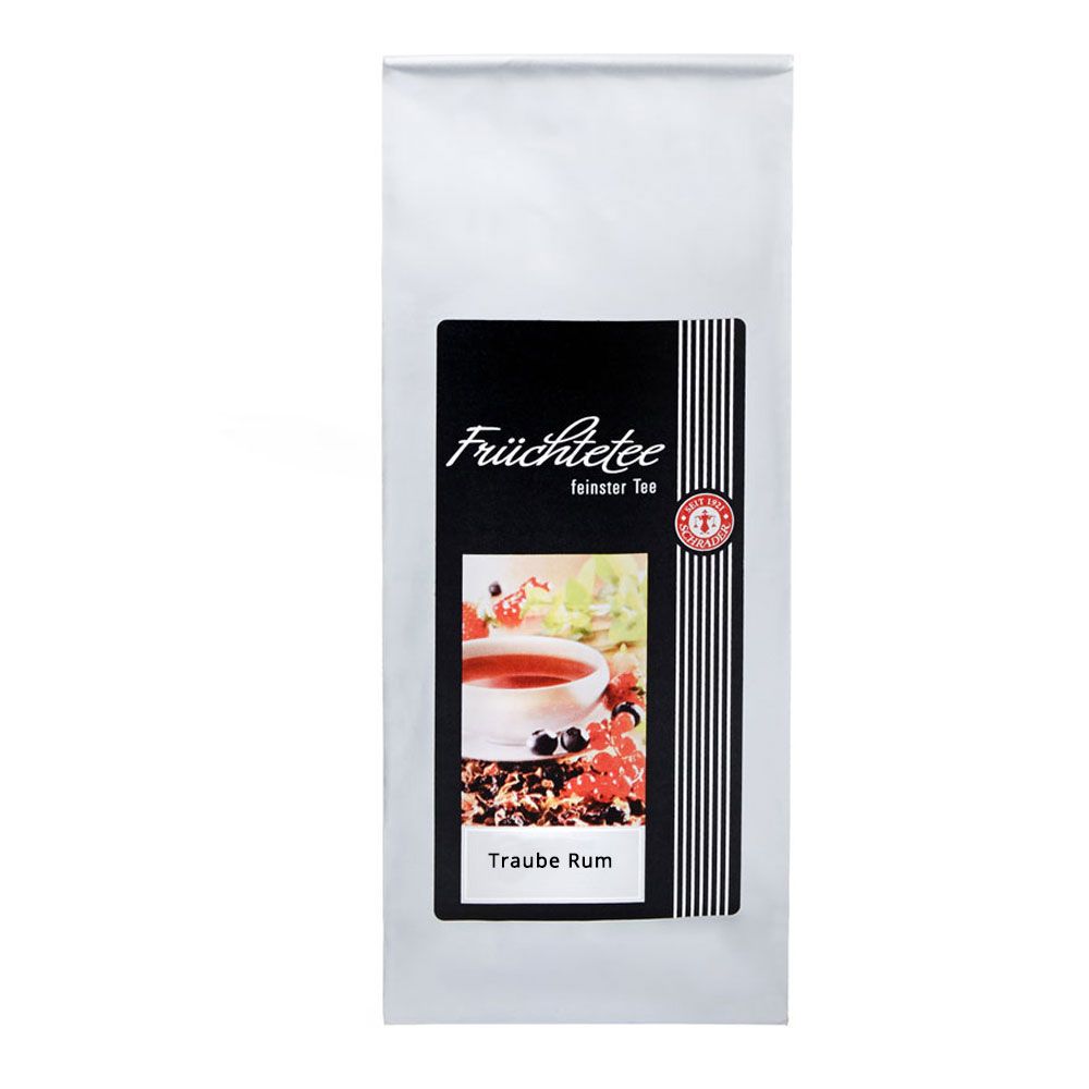 Schrader Früchtetee Traube-Rum
