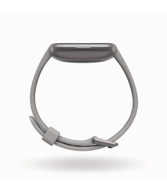 Pulsuhr / Tracker fitbit - Smartwatch - Versa 2 (NFC) - Stone-Mist Grey - FB507GYSR