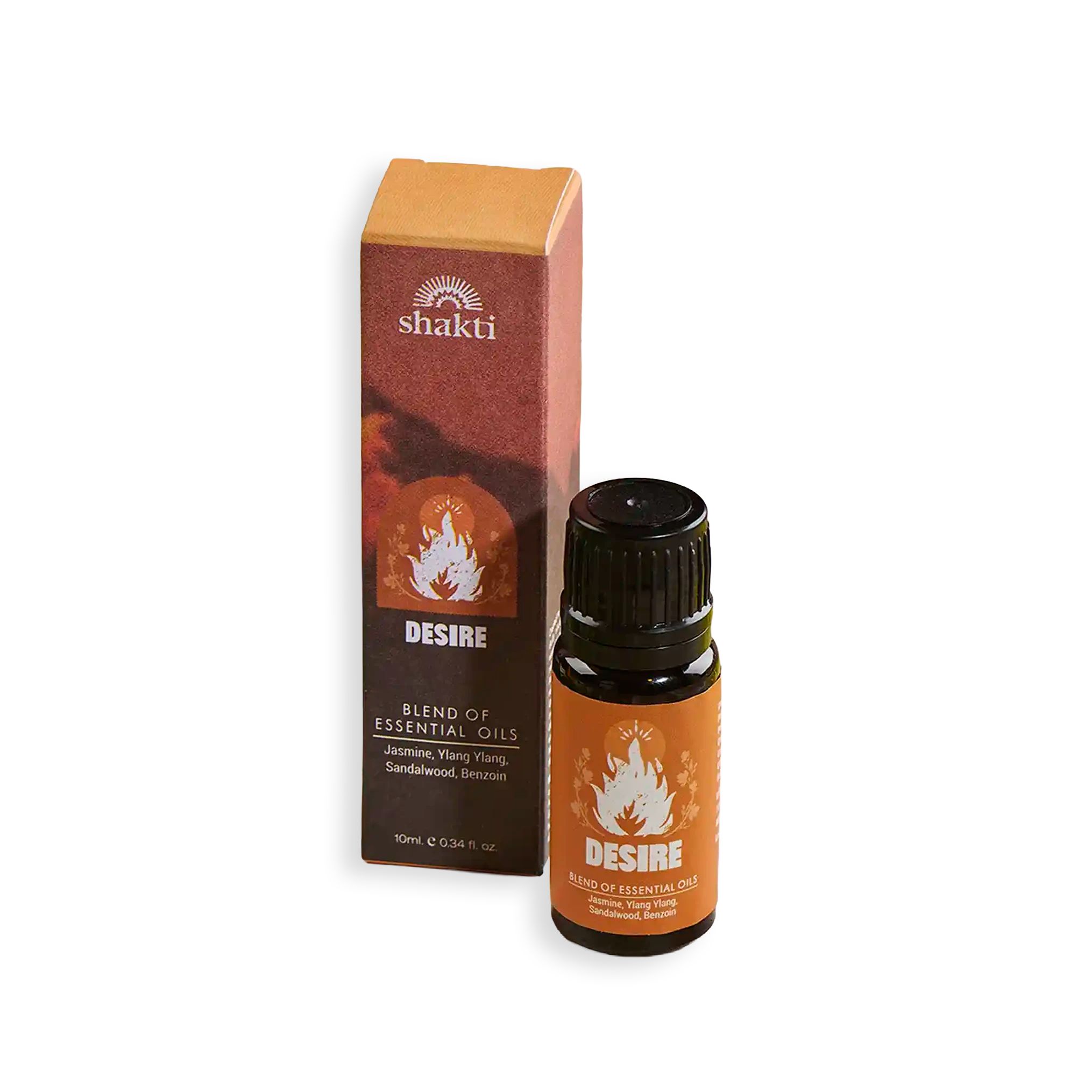 Shakti Mat Ätherische Öle - Mischung Jasmin, Ylang-Ylang, Sandelholz, Benzoe
