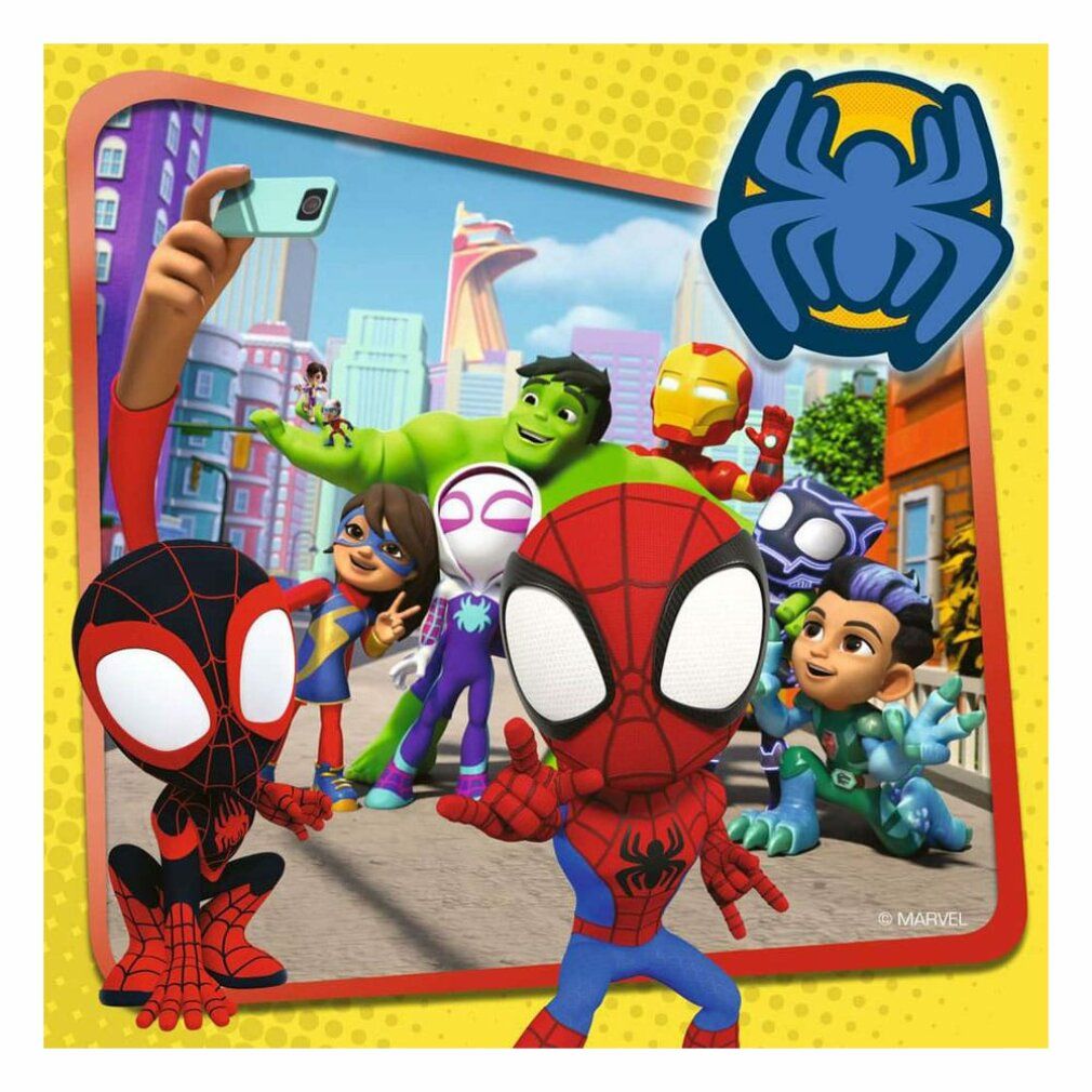 Ravensburger - Puzzle Spidey's Abenteuer 3x49p