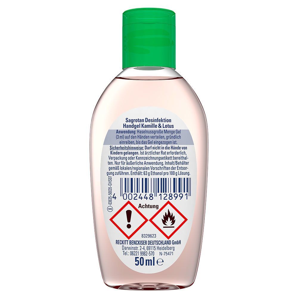 Sagrotan® Desinfektion Handgel Kamille & Lotus