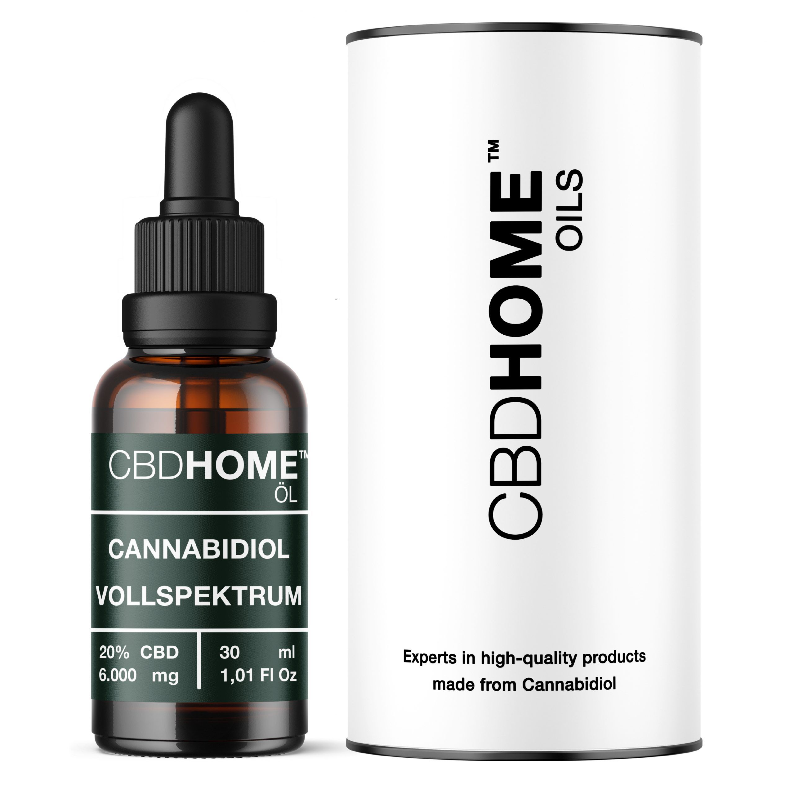 CBD Home – Vollspektrum-CBD-Öl 20 % 30 ml Öl