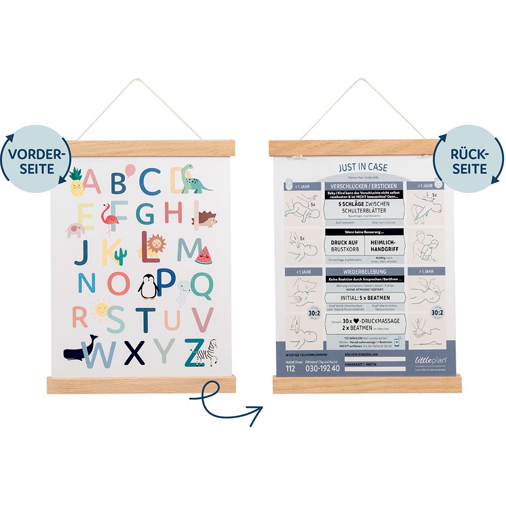 littleplan® ABC-Erste-Hilfe-Poster
