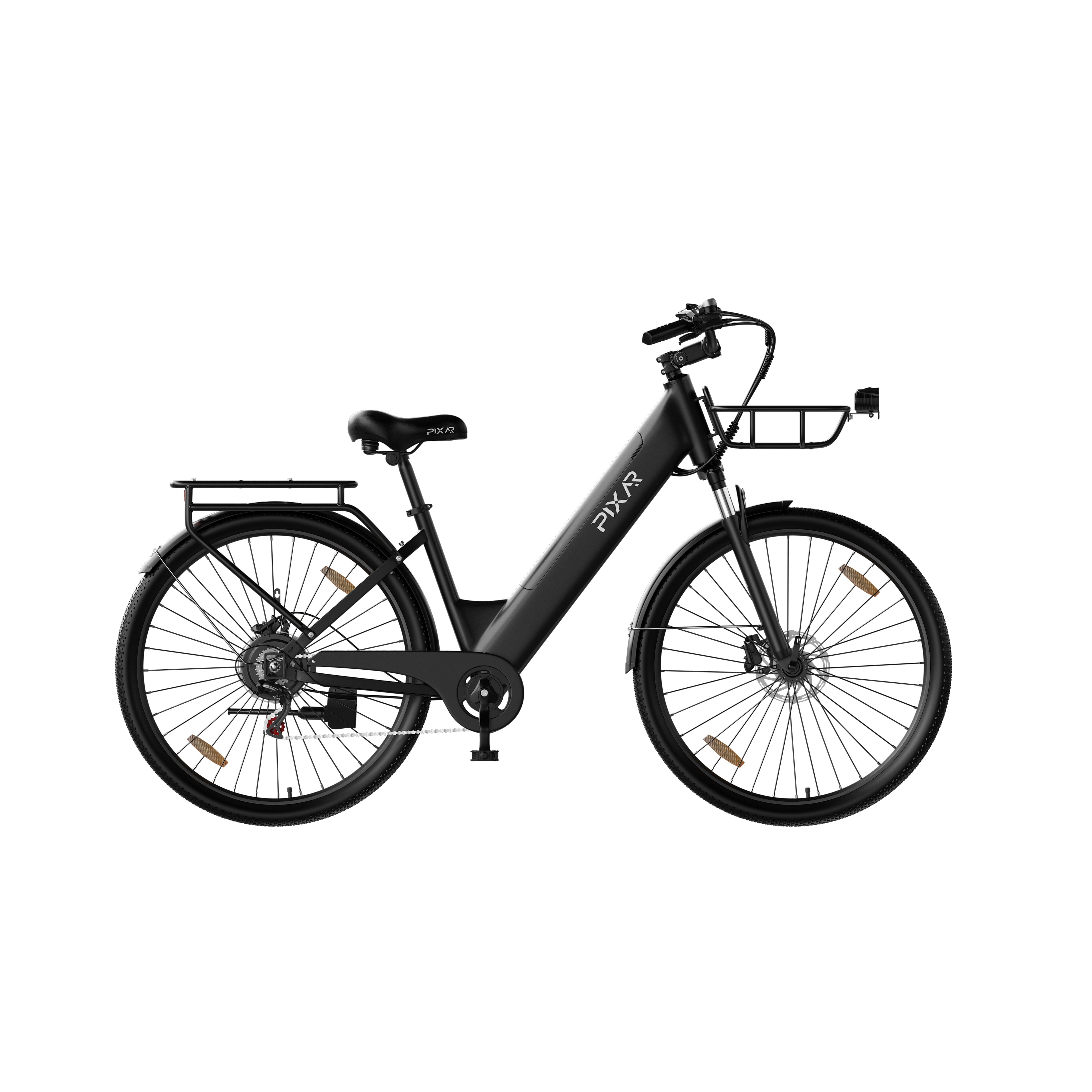 PIXAR C1 PRO Pendler-Elektrofahrrad, 36V 18Ah Akku
