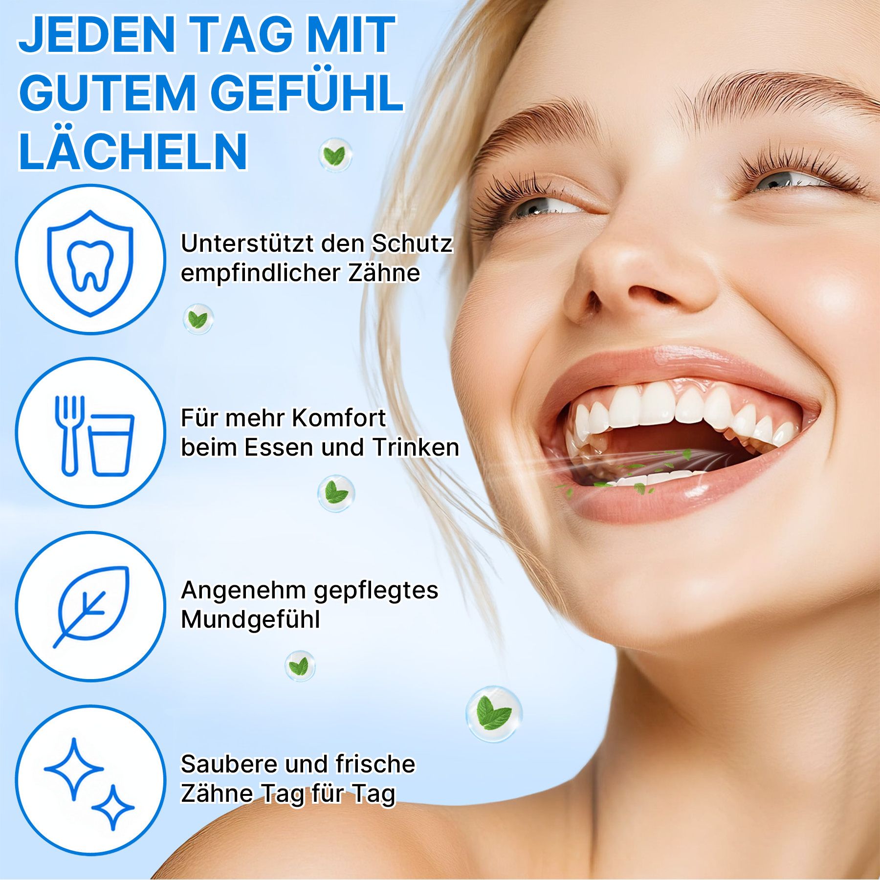 ALIVER Zahnpasta Hydroxylapatit 9.9+% Aufhellende Zahncreme für die Mundpflege