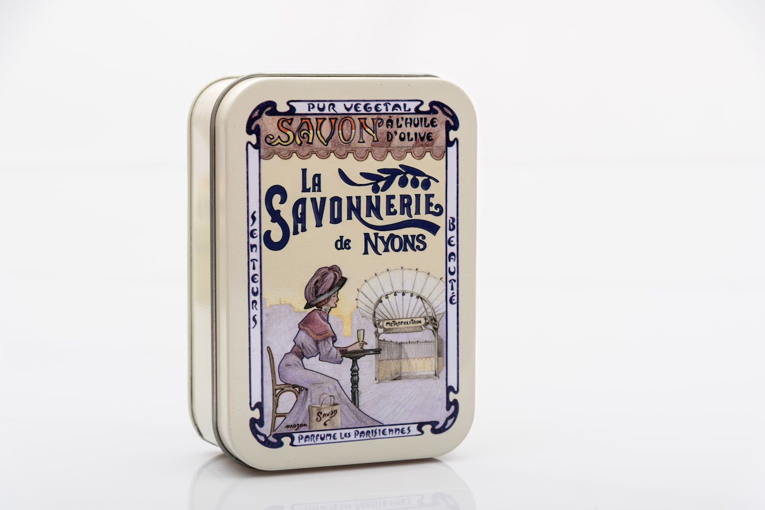 La Savonnerie de Nyons - Metallbox mit Seife "Die Metro"