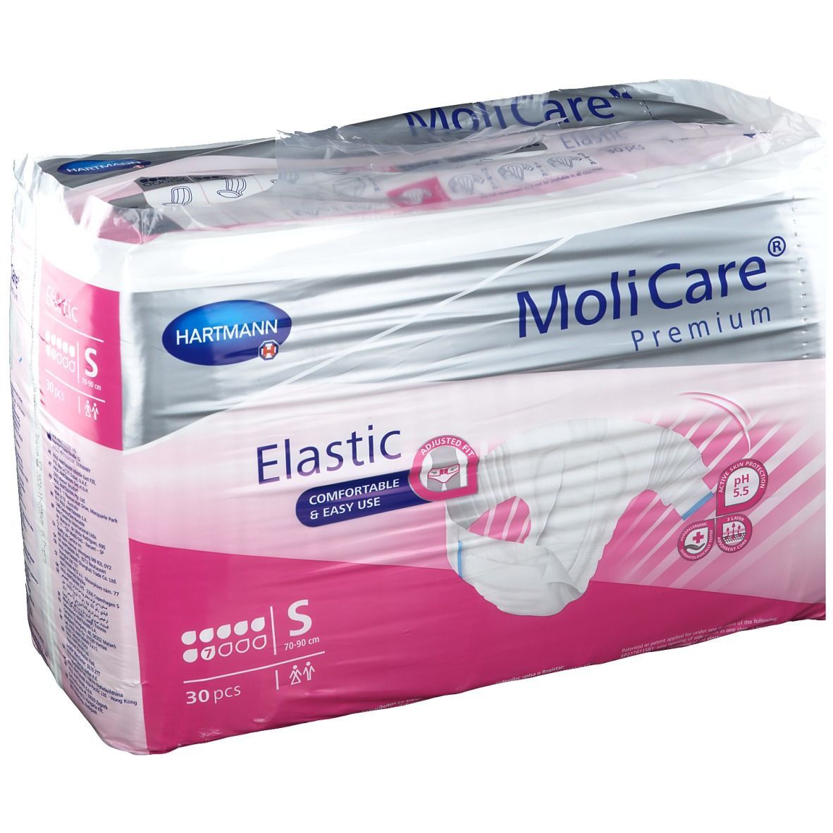 Molicare Premium Elastic Slip 7 Tropfen Gr.L 30 St Windeln