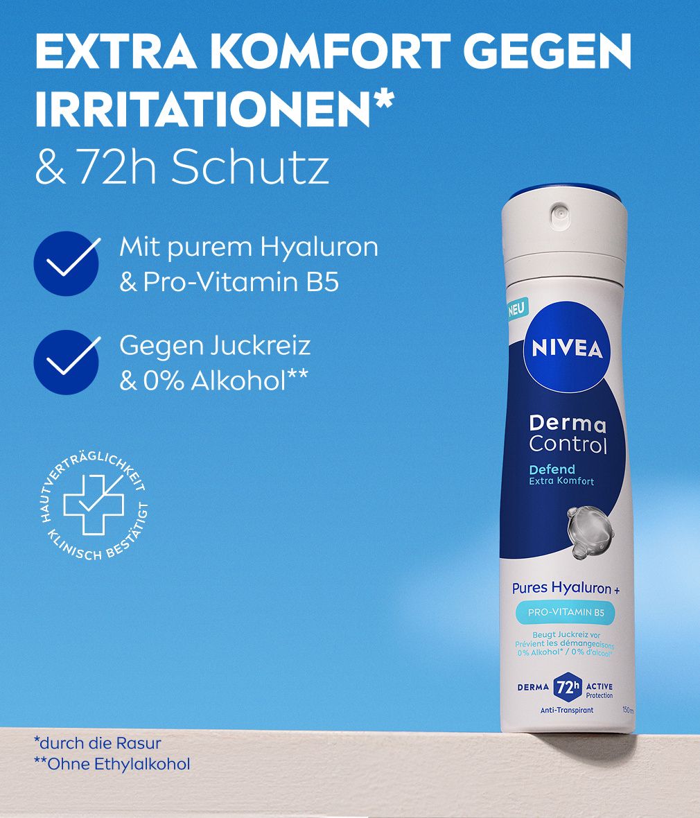 NIVEA Derma Control Defend Deo Spray