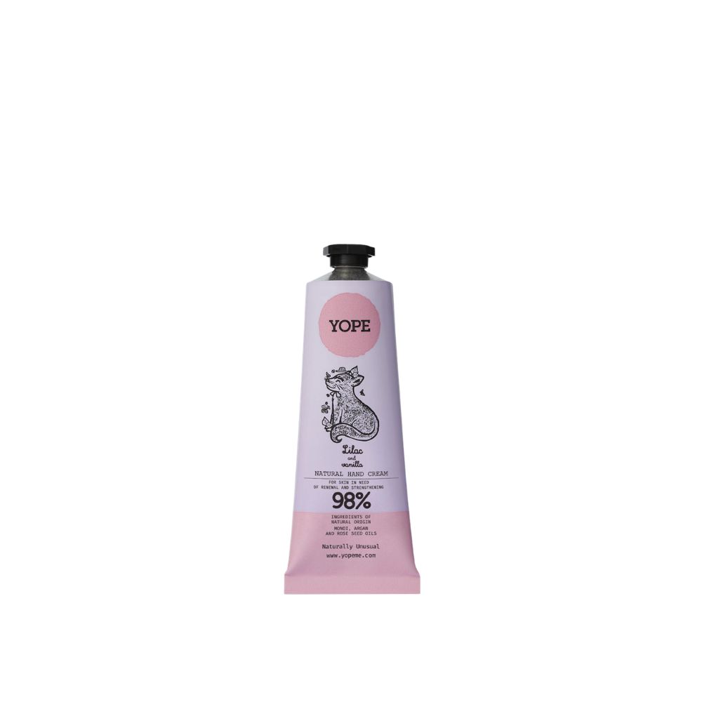 Yope Natural Hand Cream Lilac & Vanilla 50 ml Handcreme
