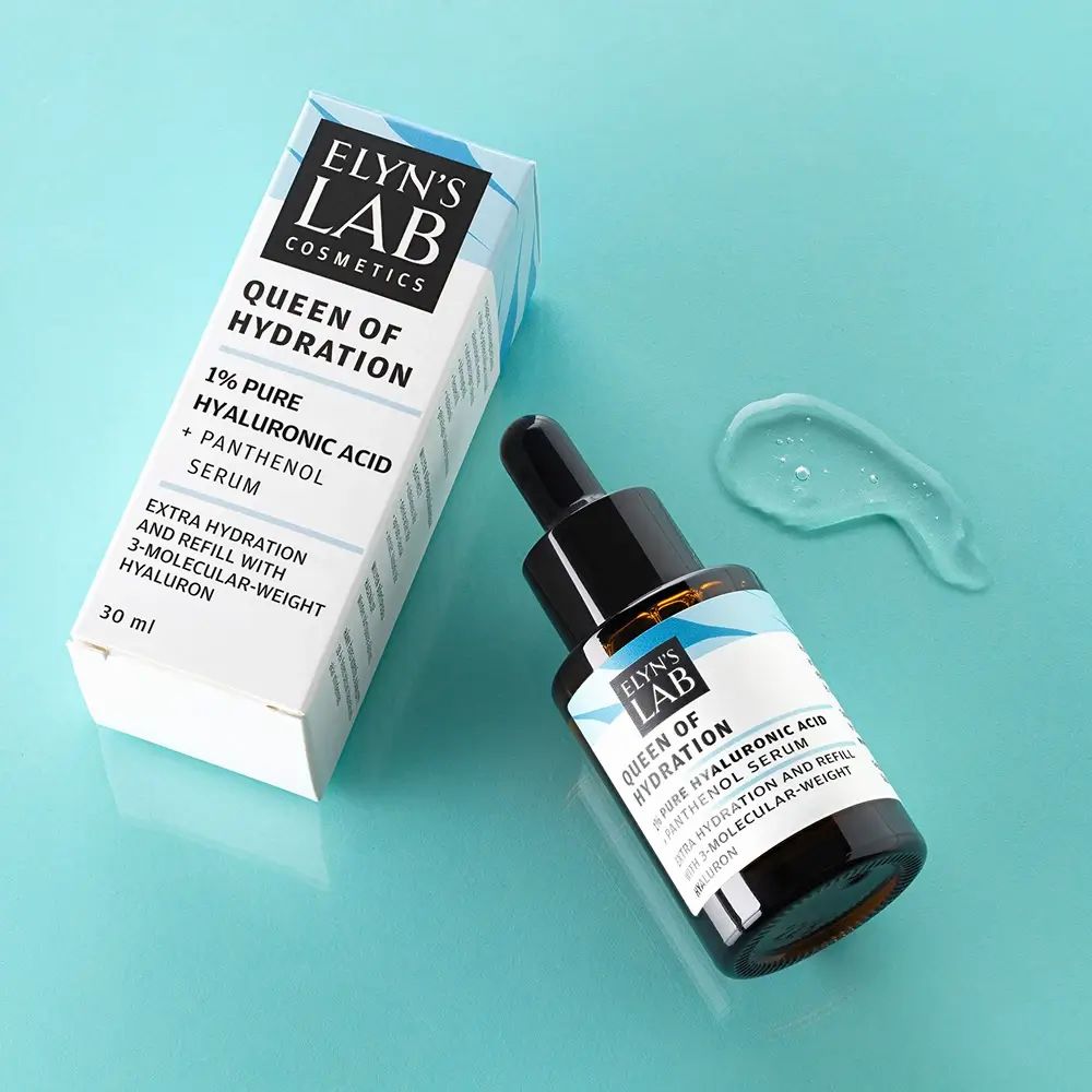 ELYN'S LAB Queen of Hydration Serum mit 1% Hyaluronsäure & Panthenol