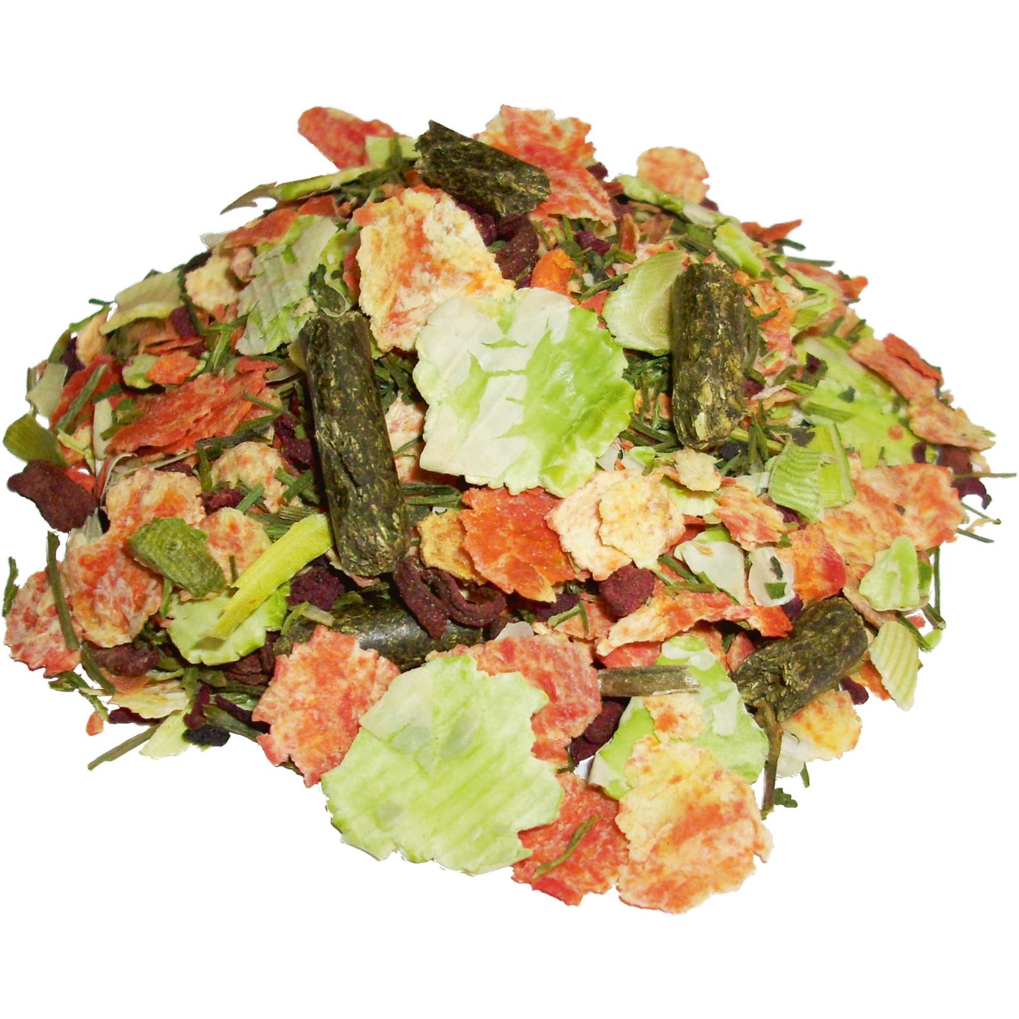 Schecker Gemüsemix im Eimer - getreidefrei - veganes Trockenfutter - ideal zum Barfen für Hunde
