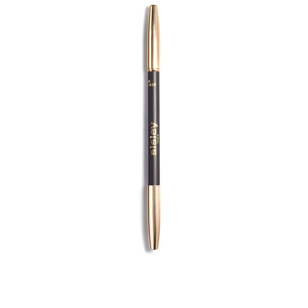 Sisley Phyto-Khol Perfect Eyeliner. Dunkelblauer Stift mit goldenen Enden. Aufschrift Sisley.