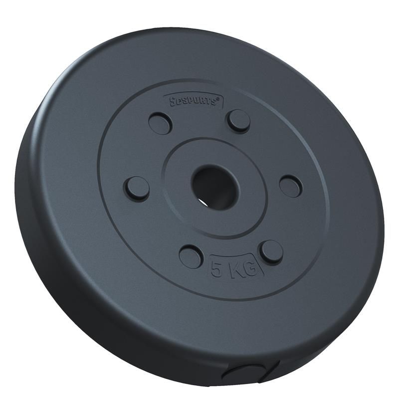 ScSPORTS® Kombi-Hantelset 70 kg  Kunststoff Curl SZ Kurzhanteln