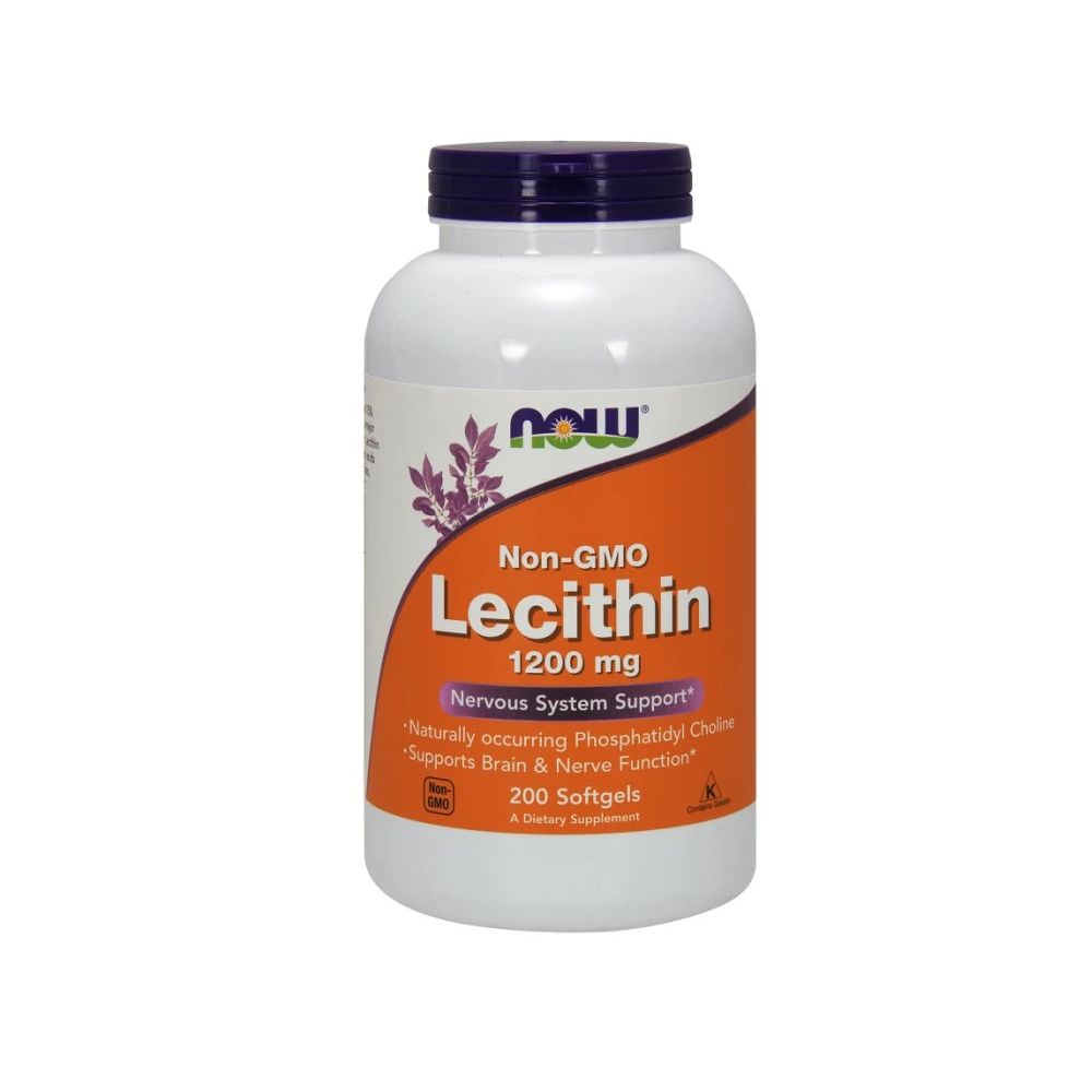 NOW Foods Lecithin, gentechnikfrei 200 St Weichkapseln