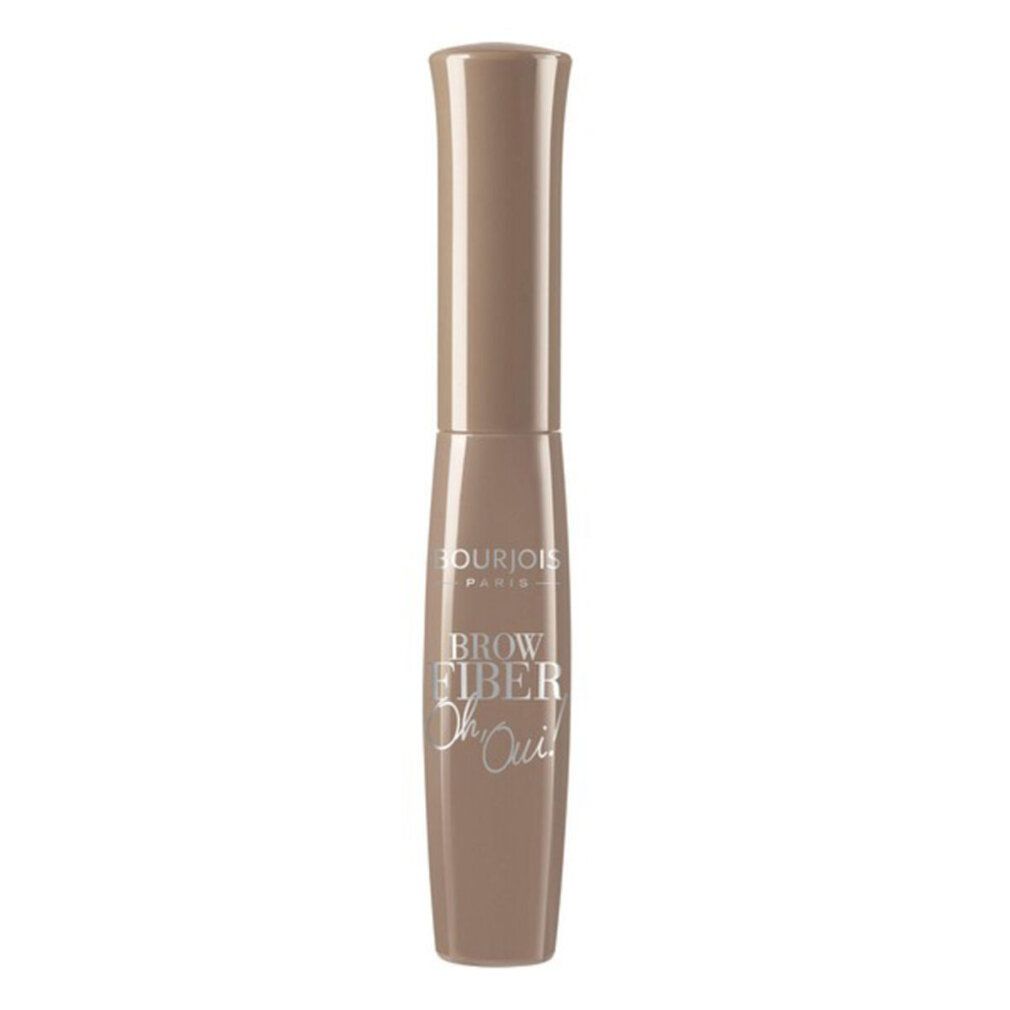 Brauen-Mascara mit Behälter. Aufschrift: Bourjois Paris, Brow Fiber Oh Oui. Farbton: Blond.
