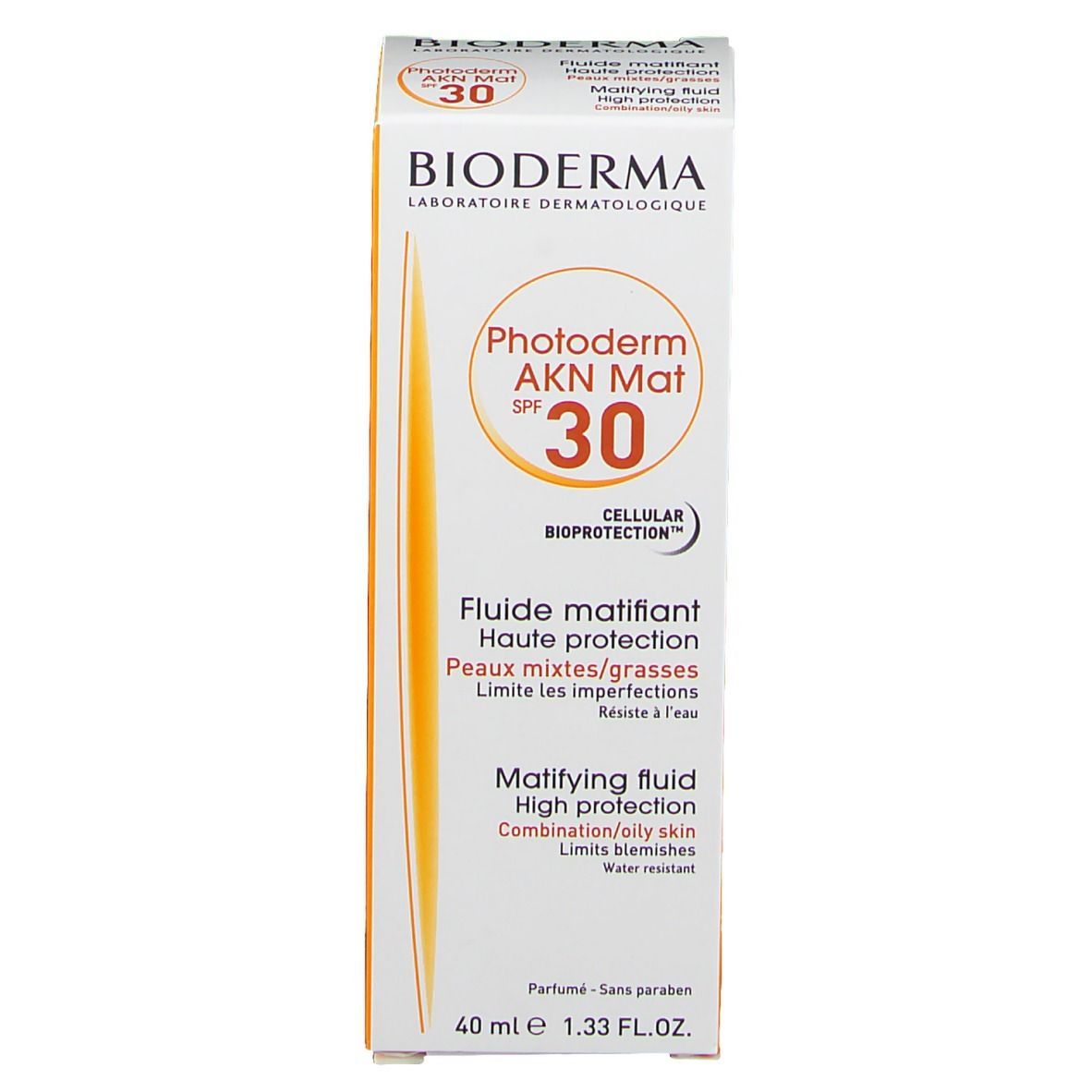 BIODERMA Photoderm AKN mat SPF 30 Mattierender Sonnenschutz