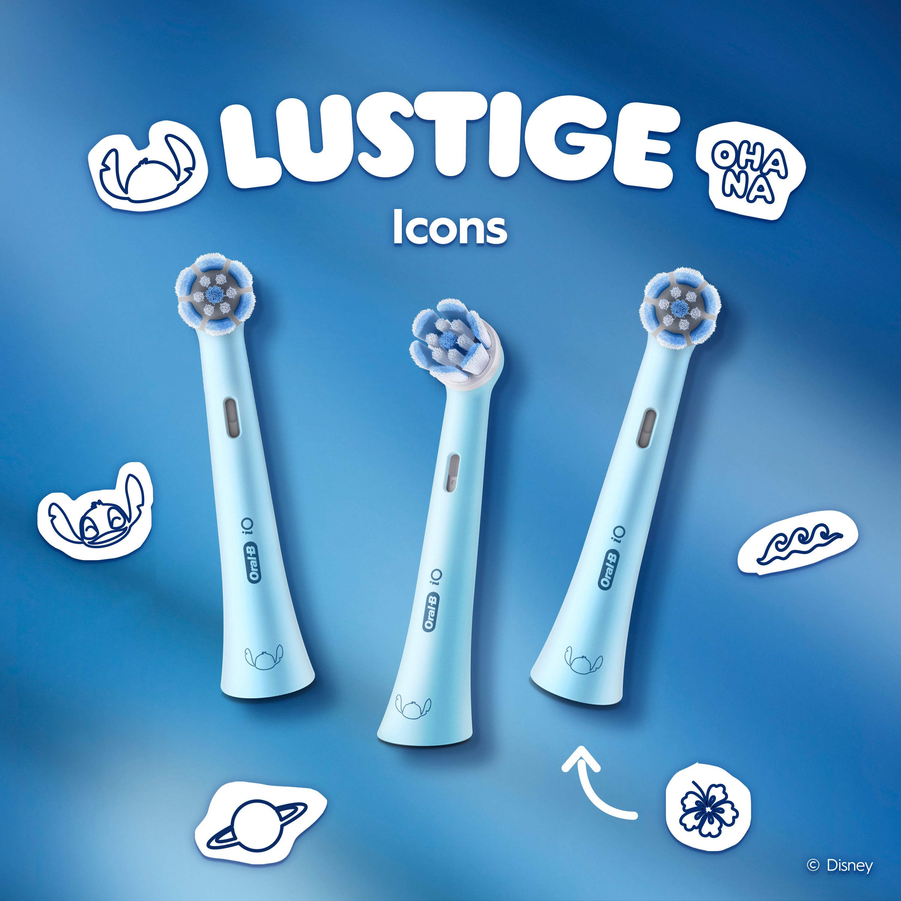 Oral-B iO Aufsteckbürsten Kids Stitch