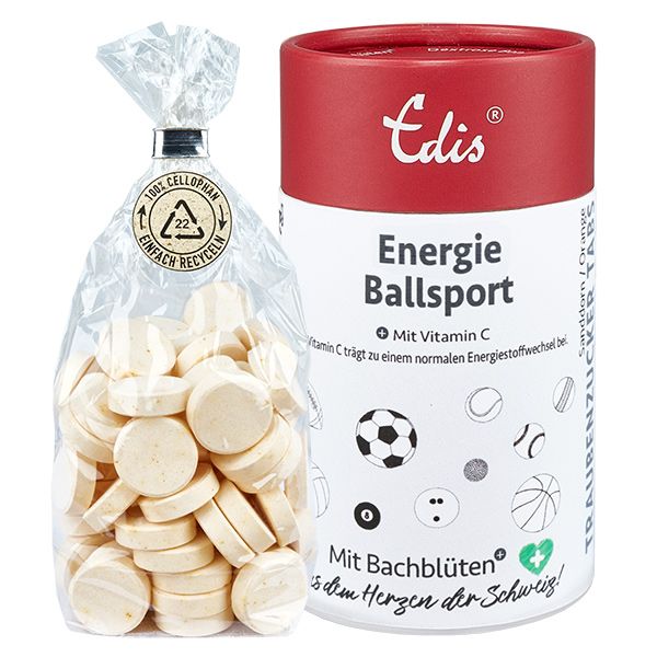 Edis Energie Ballsport Bachblüten Traubenzucker