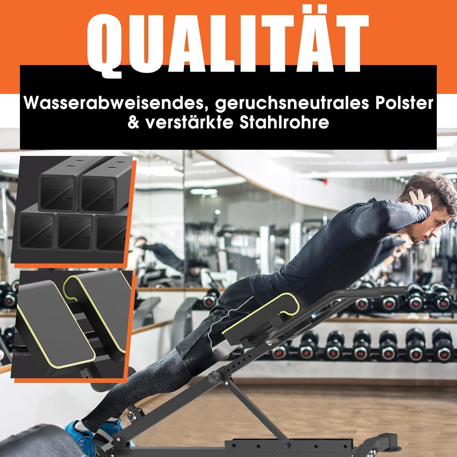 DH FitLife 5in1 verstellbarer Roman Chair