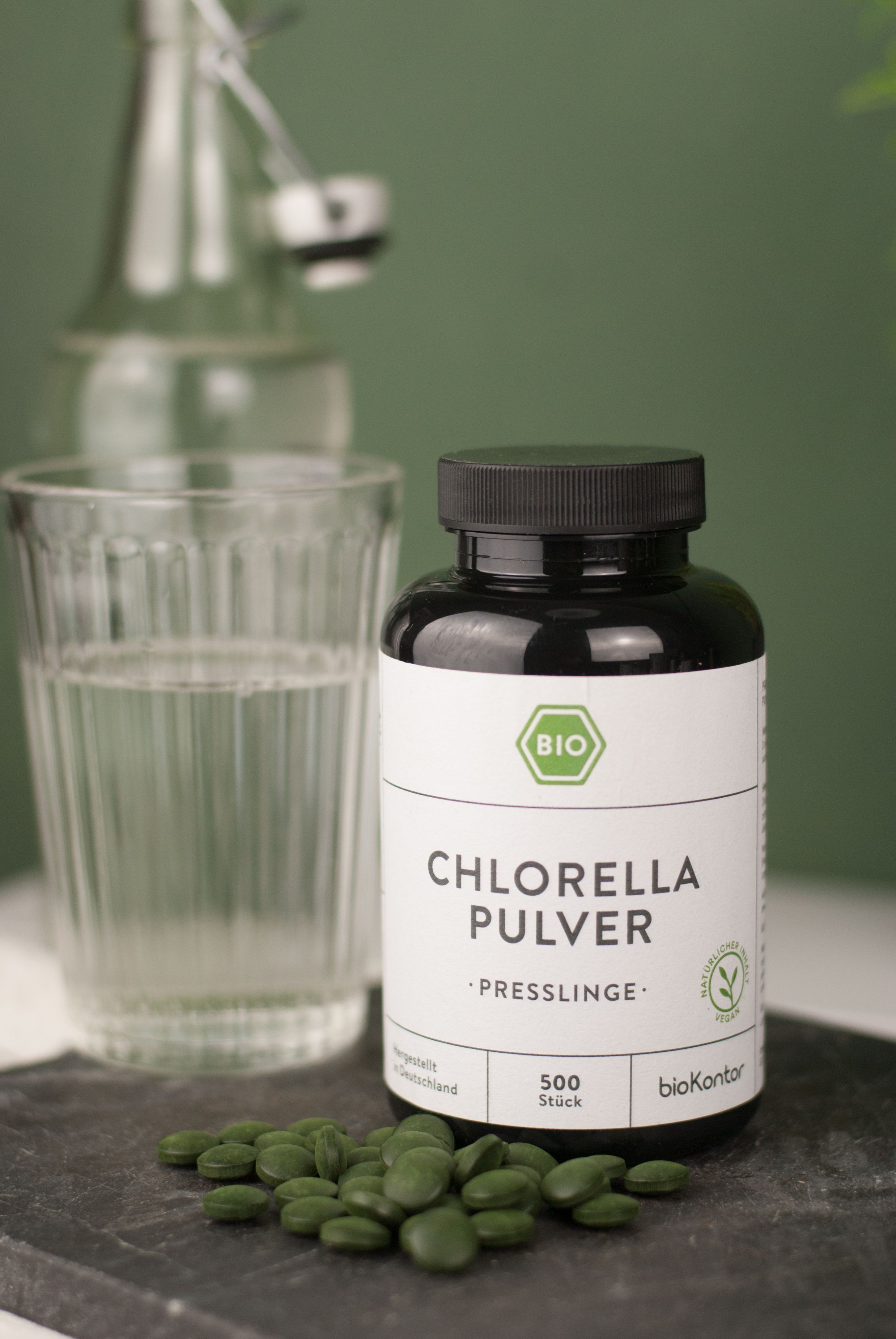 bioKontor Chlorella Presslinge