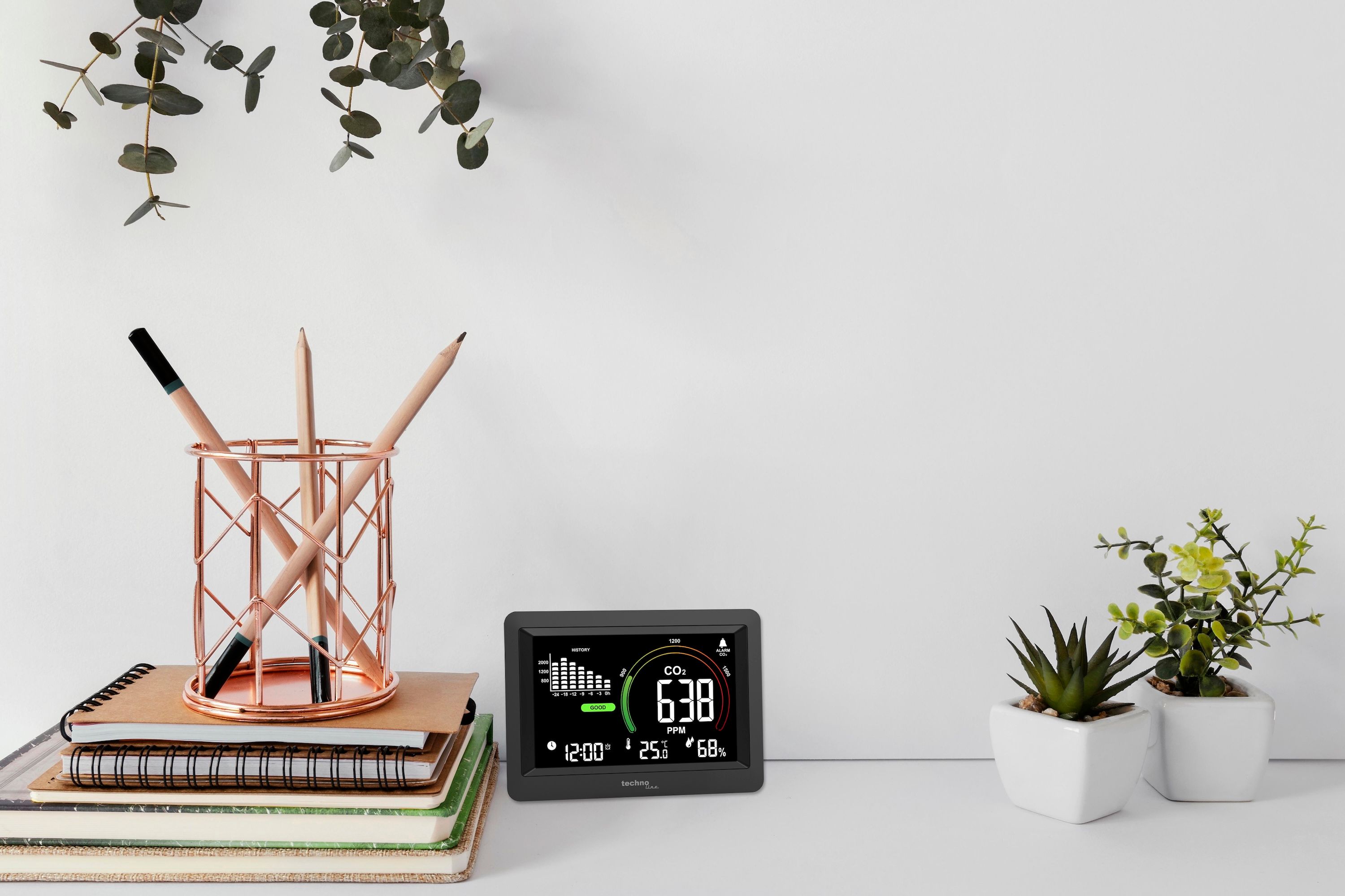 techno line CO₂-Messgerät WL 1028