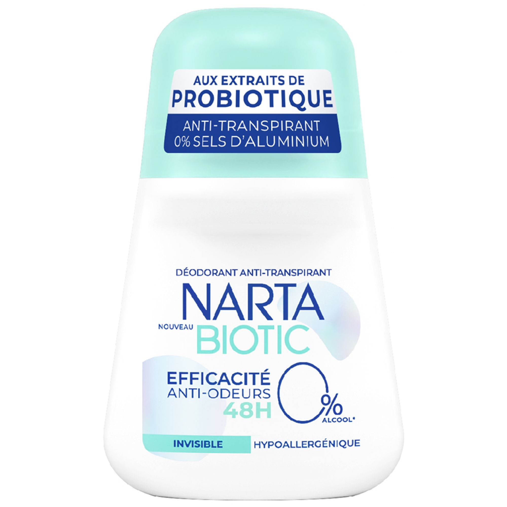 Narta Biotic Invisible 48H Antitranspirant-Deodorant 4,2x6x9,5 cm