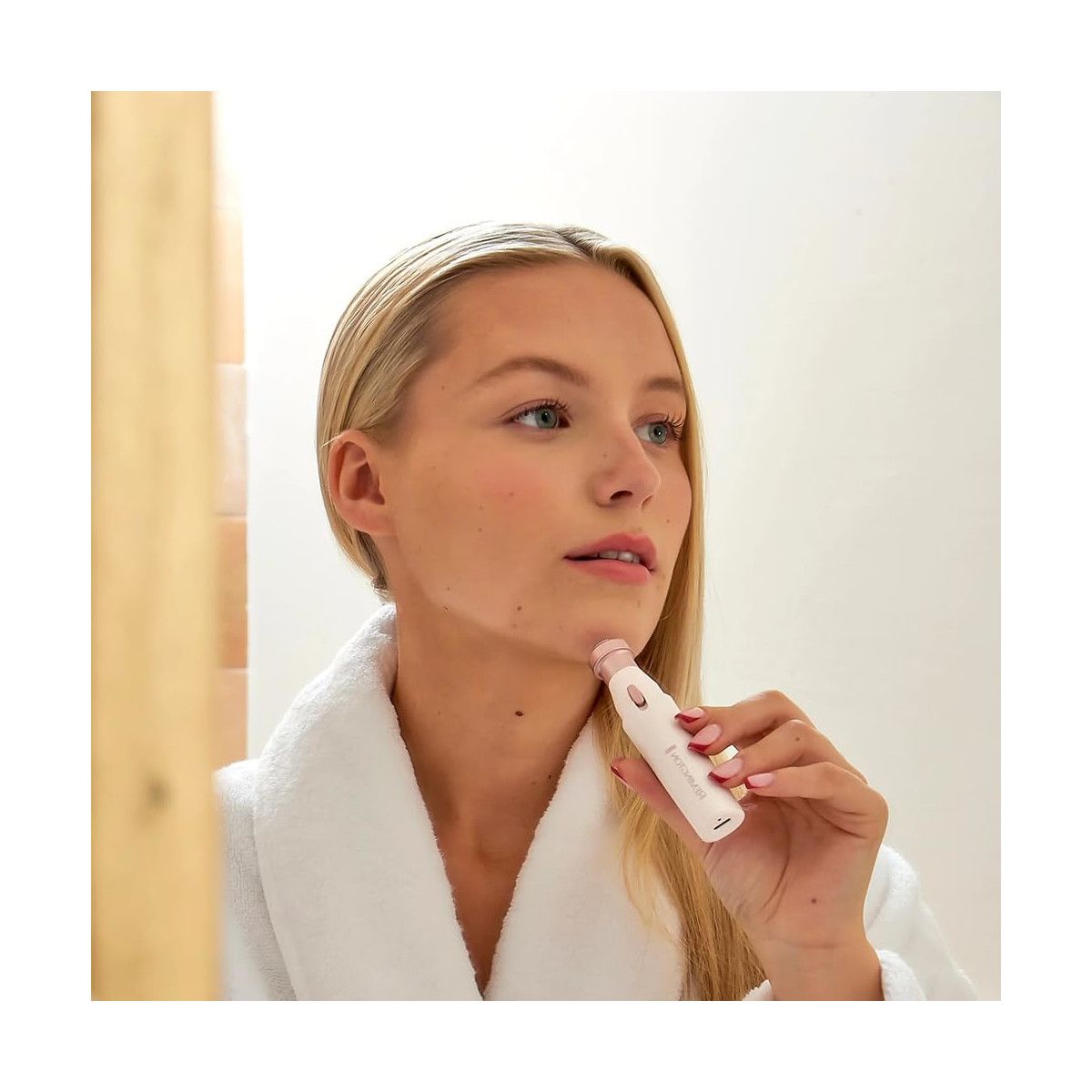 REMINGTON Gesichtshaarentferner Augenbrauentrimmer Rasierer BareMe WFS200 USB-C