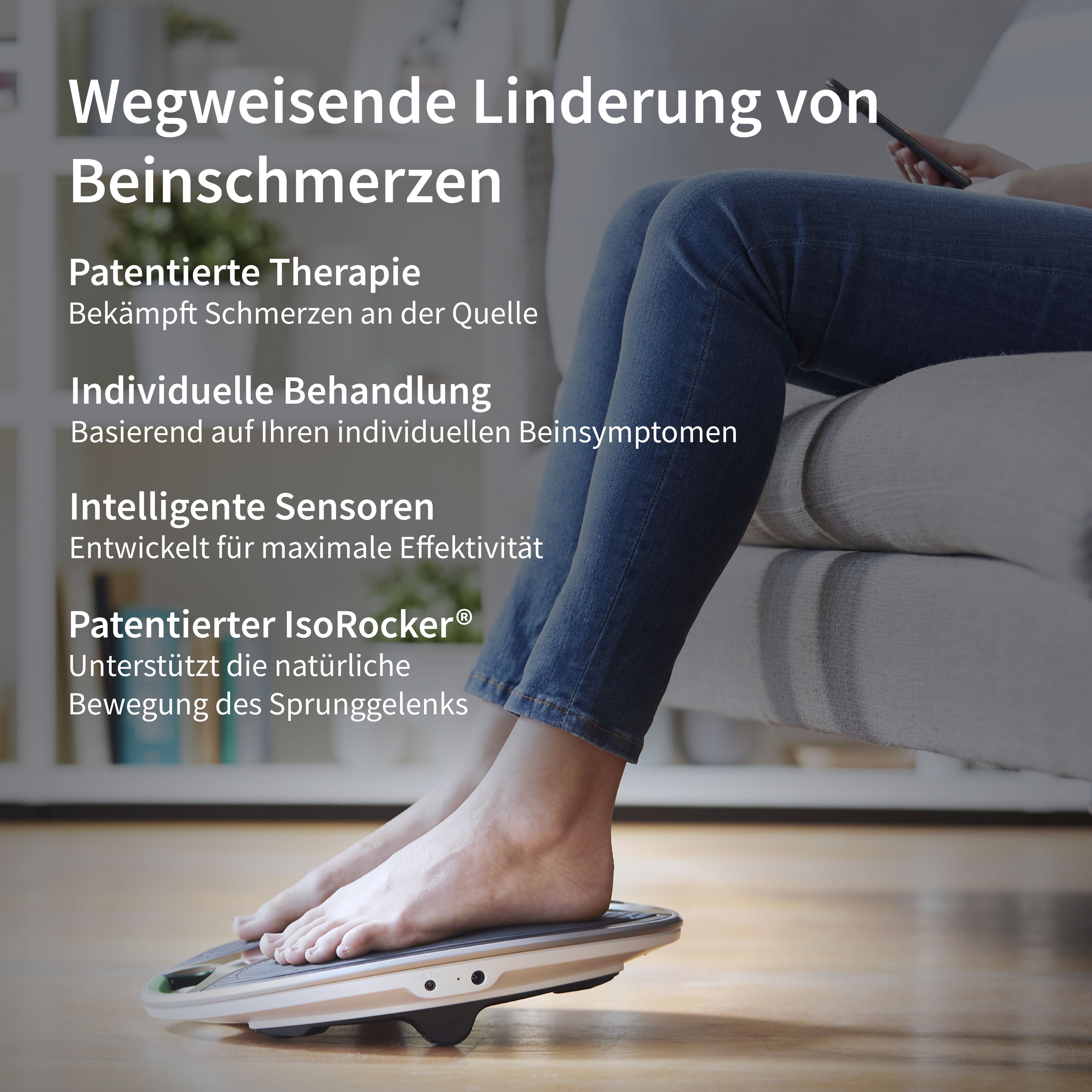 Revitive Medic Coach Durchblutungs-Stimulator mit App - personalisierte Therapie bei Beinschmerzen