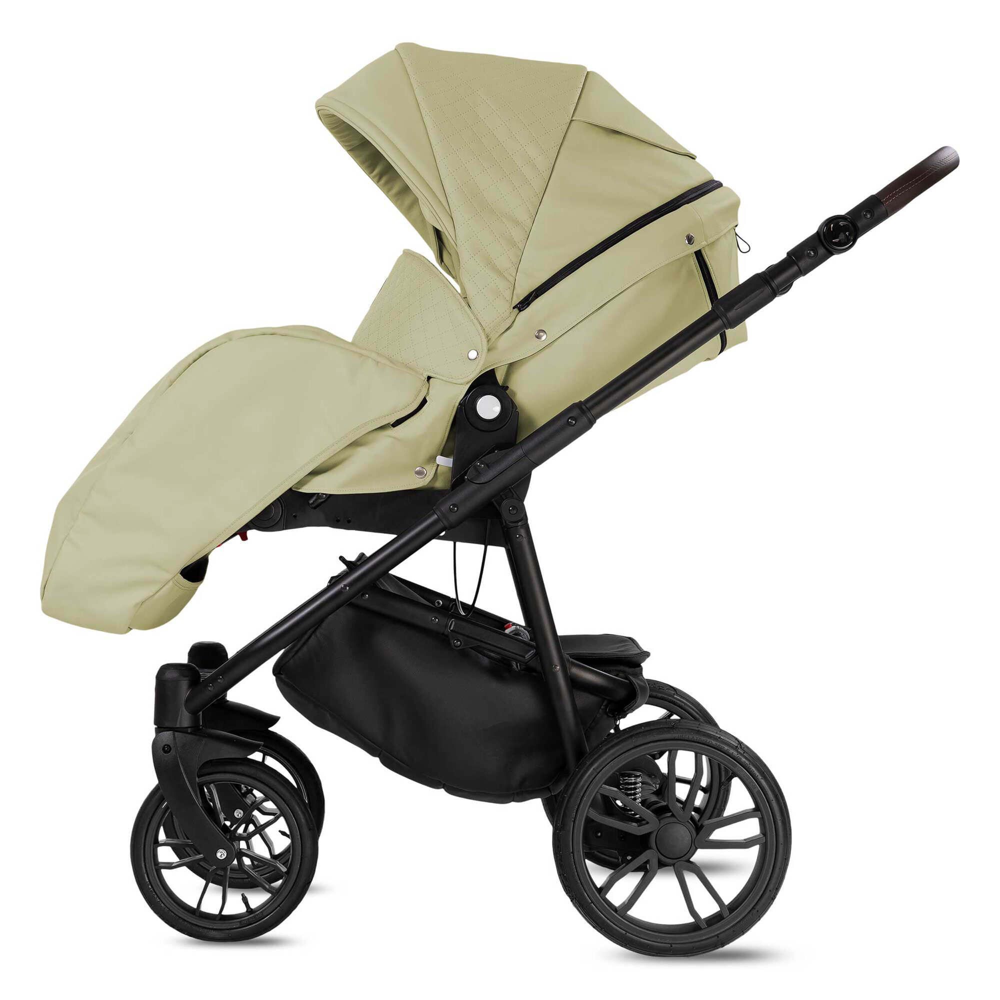 Friedrich Hugo Minigo Flow 2 in 1 Kombikinderwagen Luftreifen, Beige