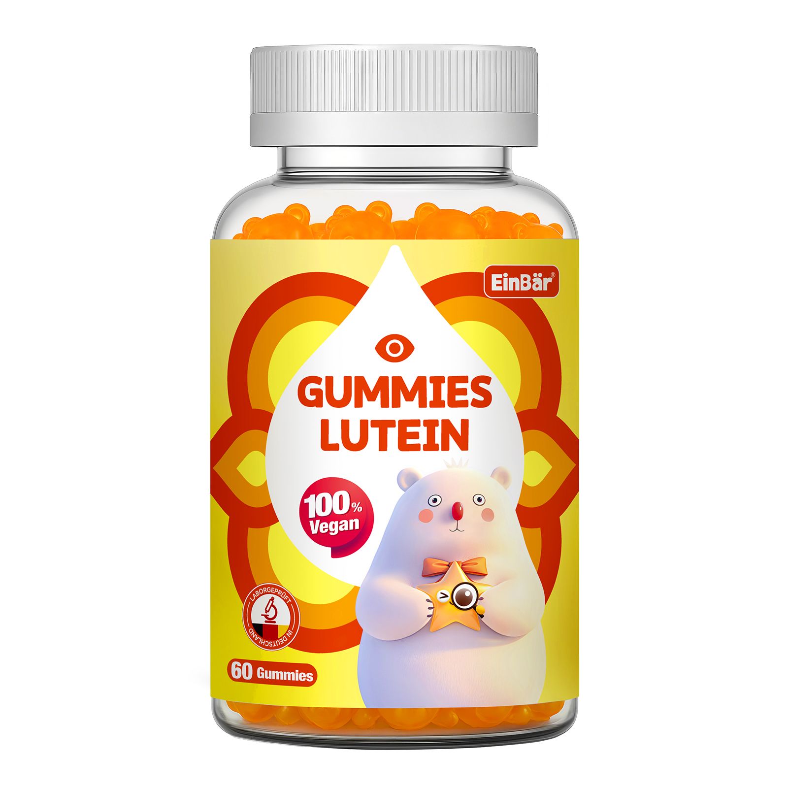 EinBär Lutein Gummies 60 St