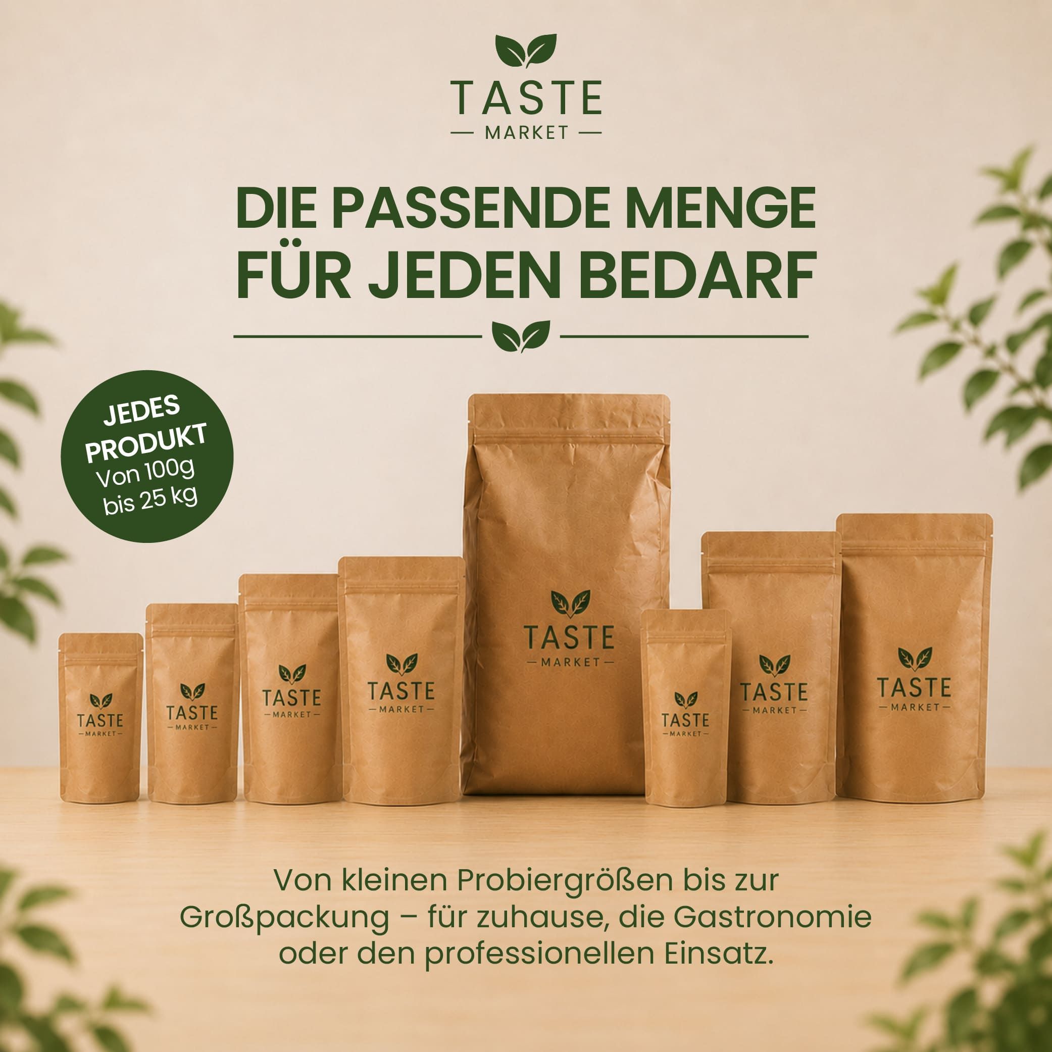 Taste Market Xanthan Gum Pulver
