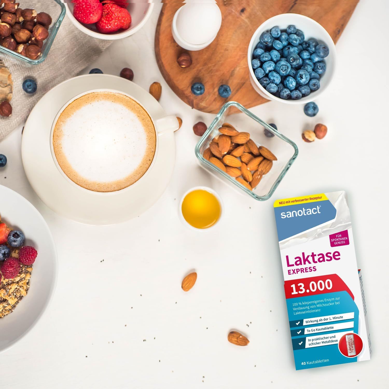 sanotact Laktase 13.000 EXPRESS Tabletten