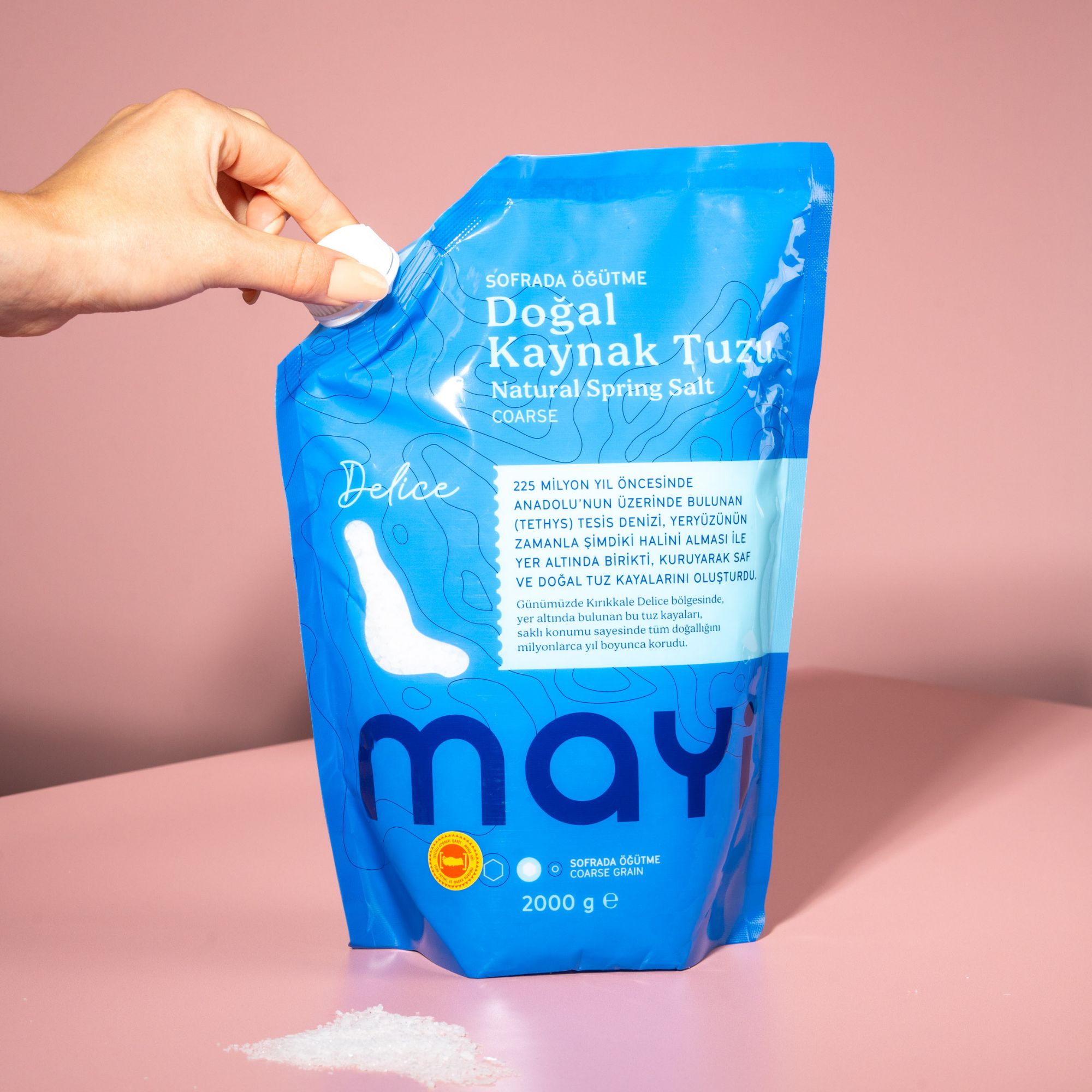 Mayi | Quellsalz - grobkörnig