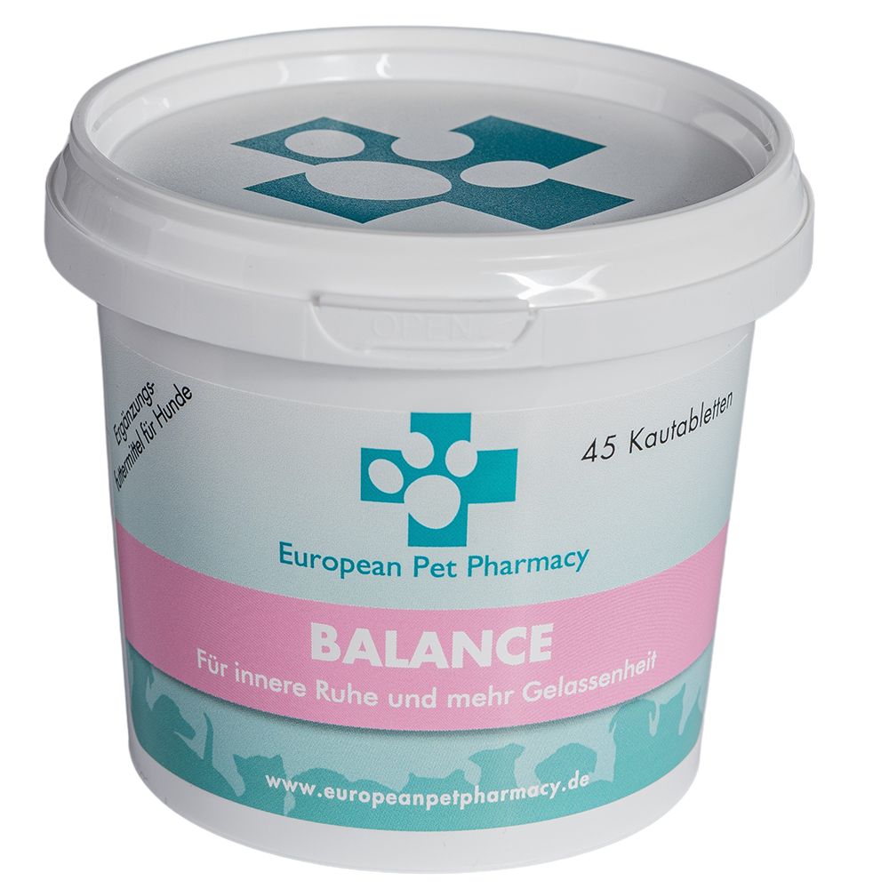 Europeanpetpharmacy’s Balance gegen Unruhe und Stress