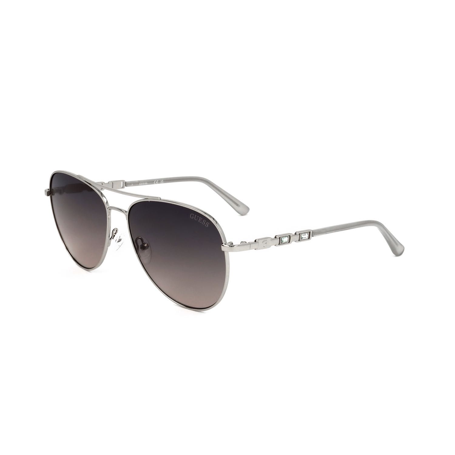 Guess Factory occhiali da sole donna GF6143 silver-coloured
