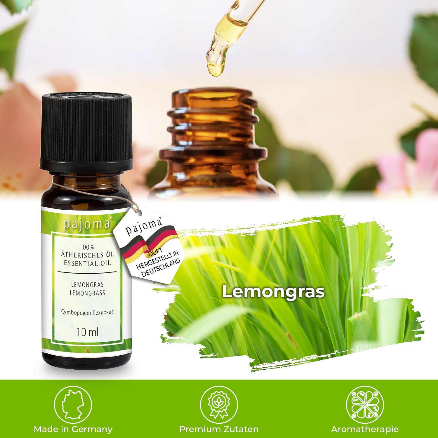 pajoma® ätherisches Lemongras Öl 10 ml Ätherisches