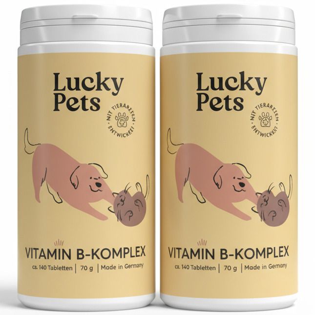 Vitamin B Komplex für Hunde – mit allen 7 B-Vitaminen für Starke Nerven & Immunsystem