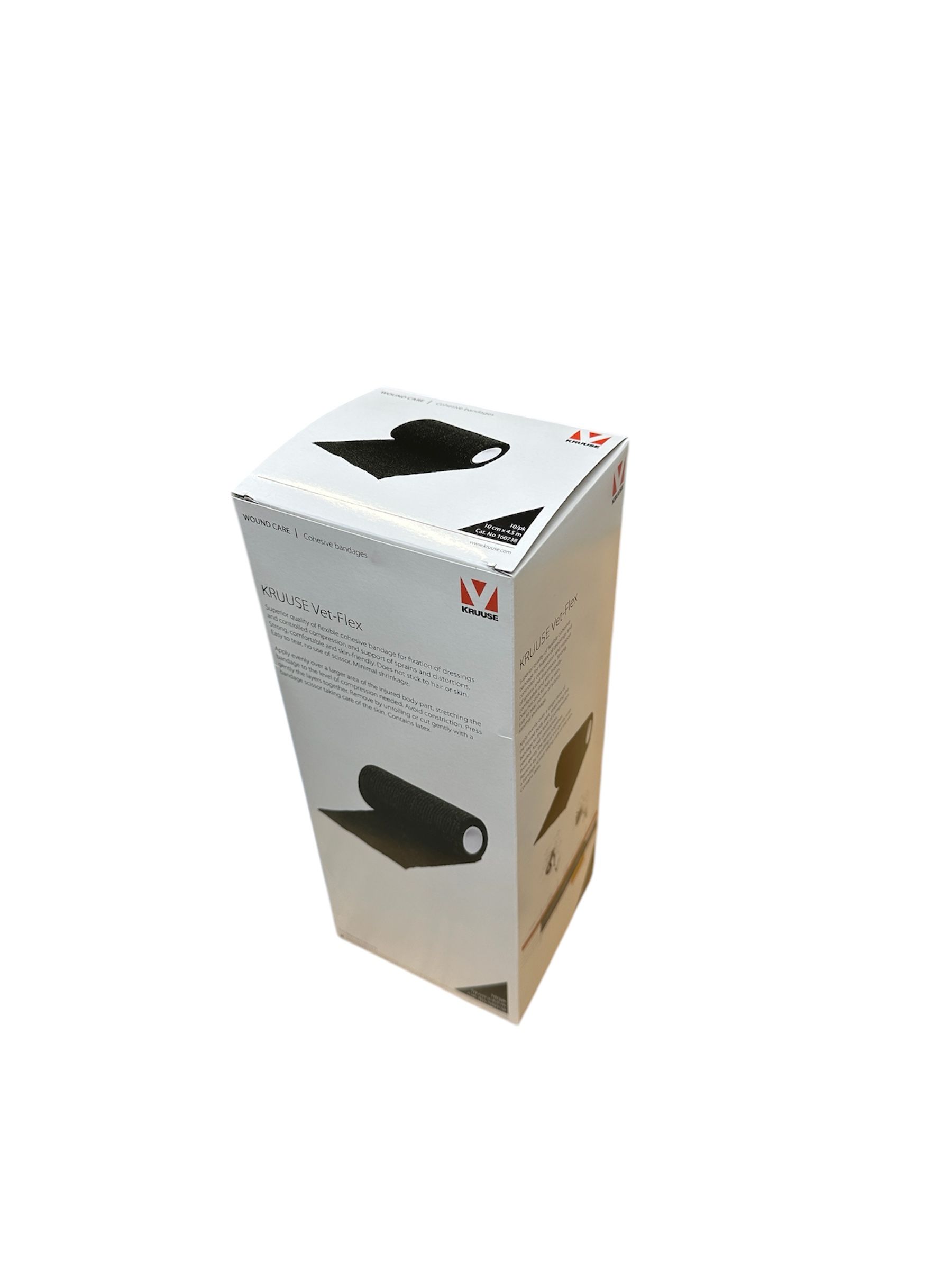 Kruuse Vet-Flex Verband 10 cmx4,5 m blau vet. St