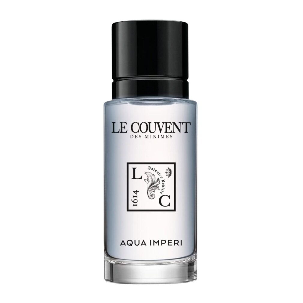 Le Couvent Aqua Imperi Eau de Toilette Flakon mit schwarzem Verschluss.