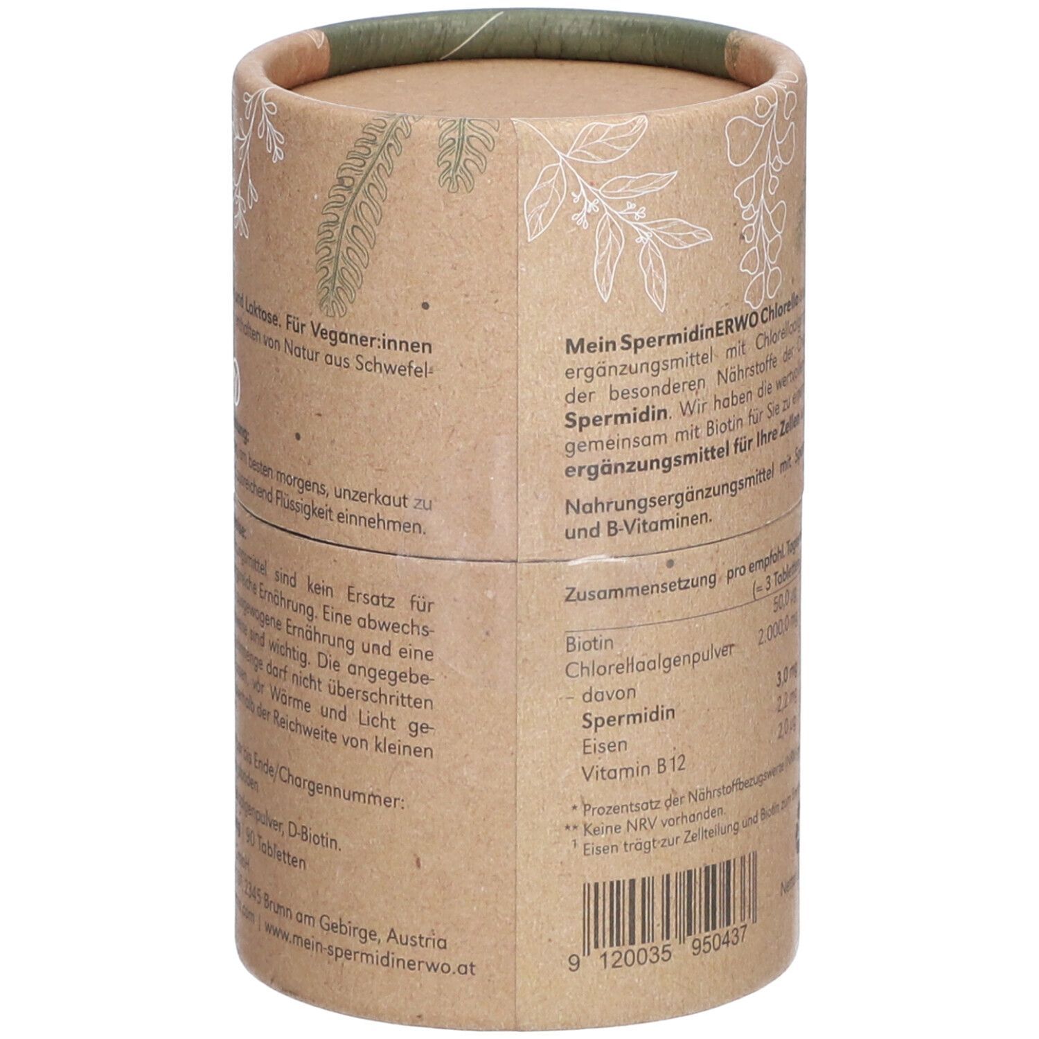 Mein SpermidinERWO Chlorella