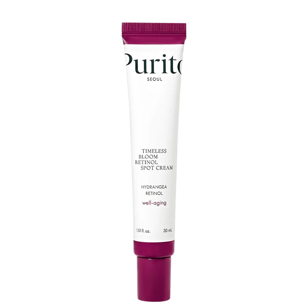 Purito Timeless Bloom Retinol Spot Cream Tube, 30ml.