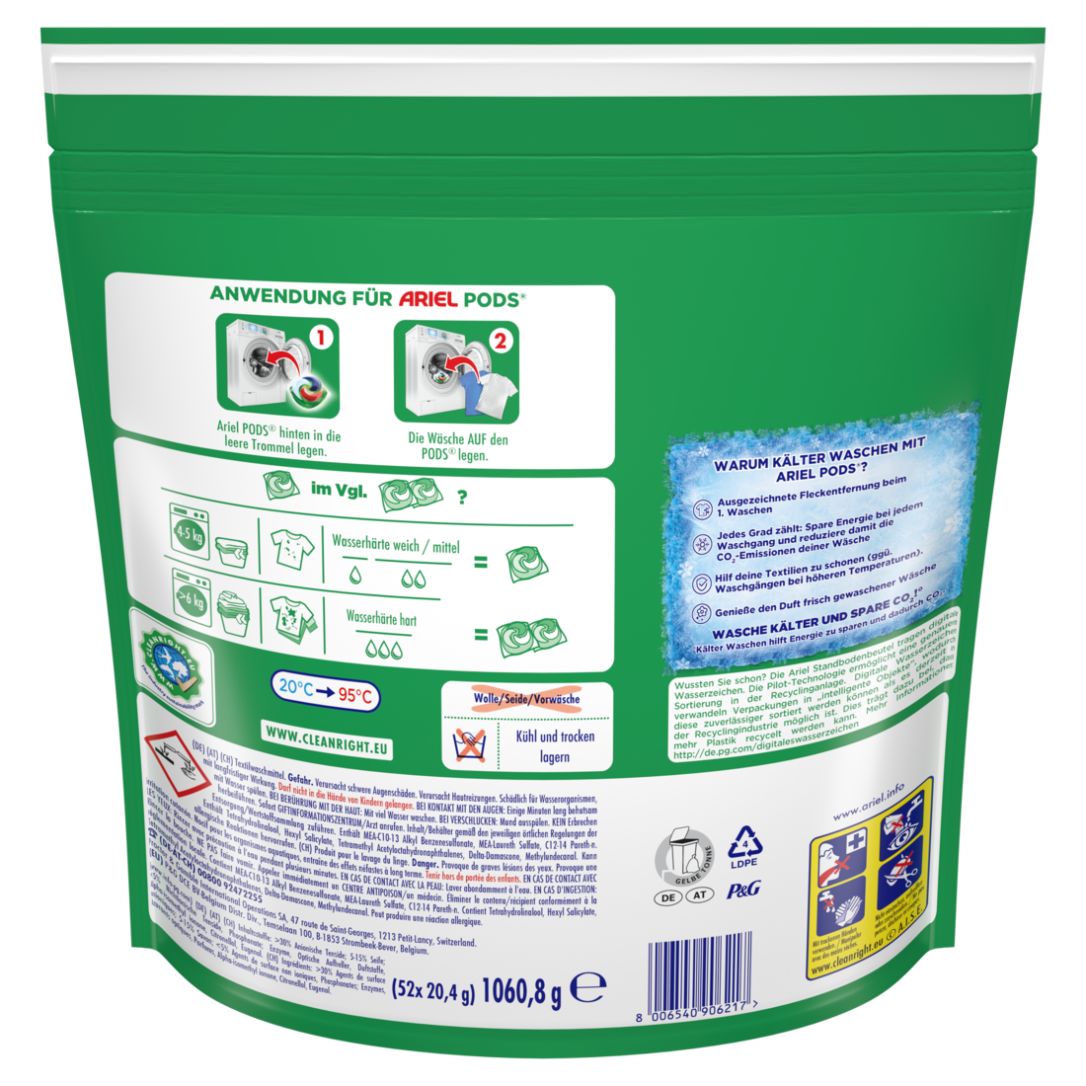 Ariel Allin1 PODS® Flüssigwaschmittel-Kapseln Color+