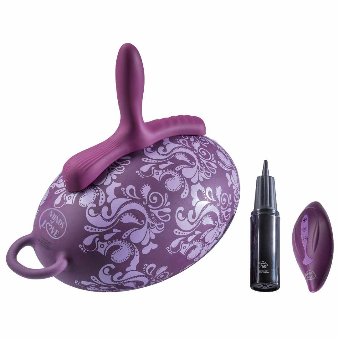 Massagekissen „Riding Ball“ mit Fernbedienung | MINDS of LOVE