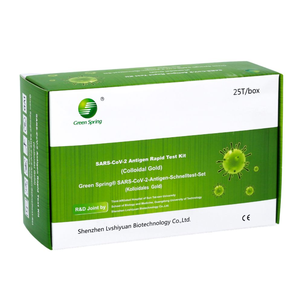 Green Spring® Grün Covid-19 Antigen Sars CoV-2 Schnelltest