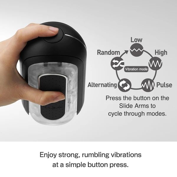 Masturbator-Aufsatz „Electronic Vibrotation” | inkl. Flip Zero-Masturbator | Tenga