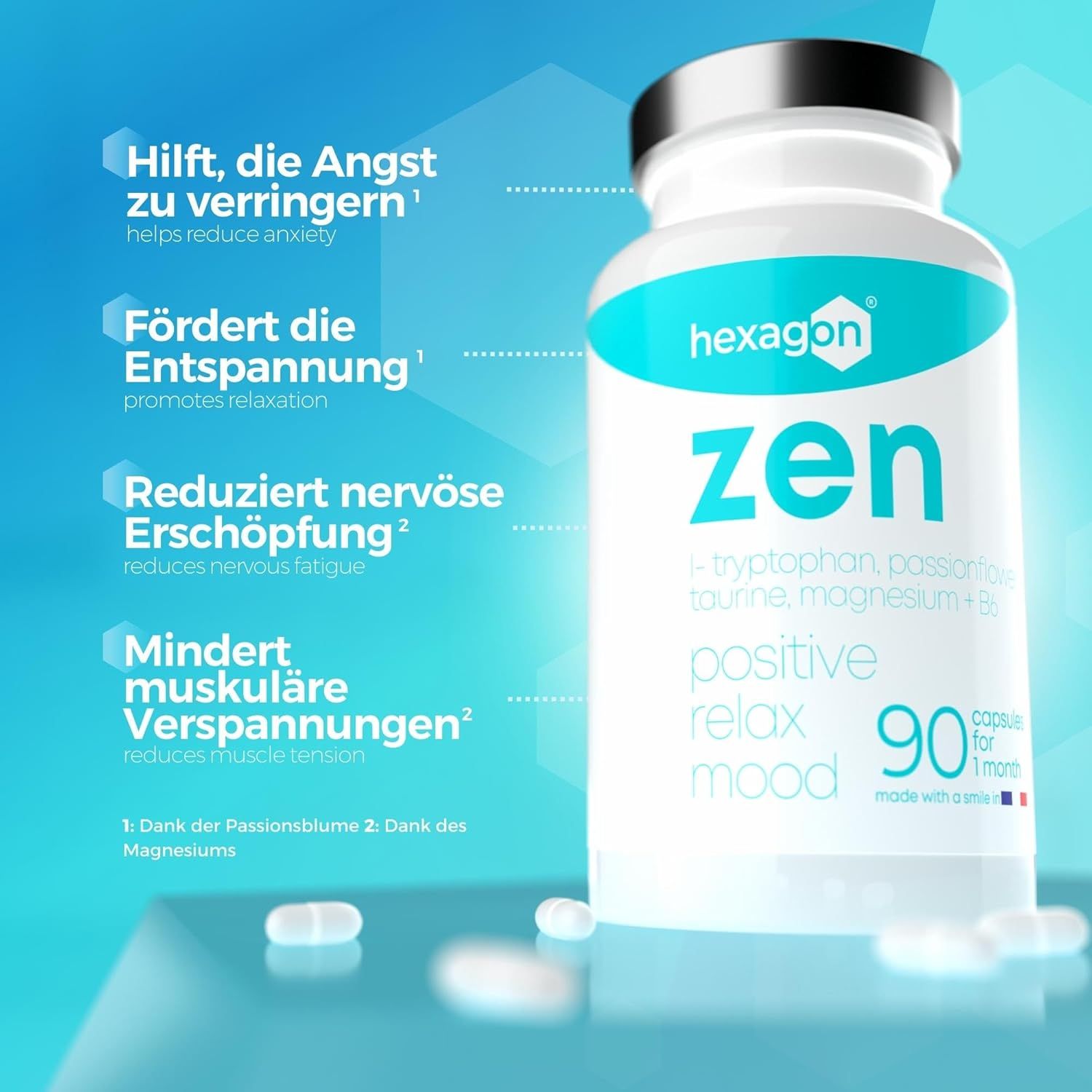 Hexagon ZEN - Anti-Stress Kapsel